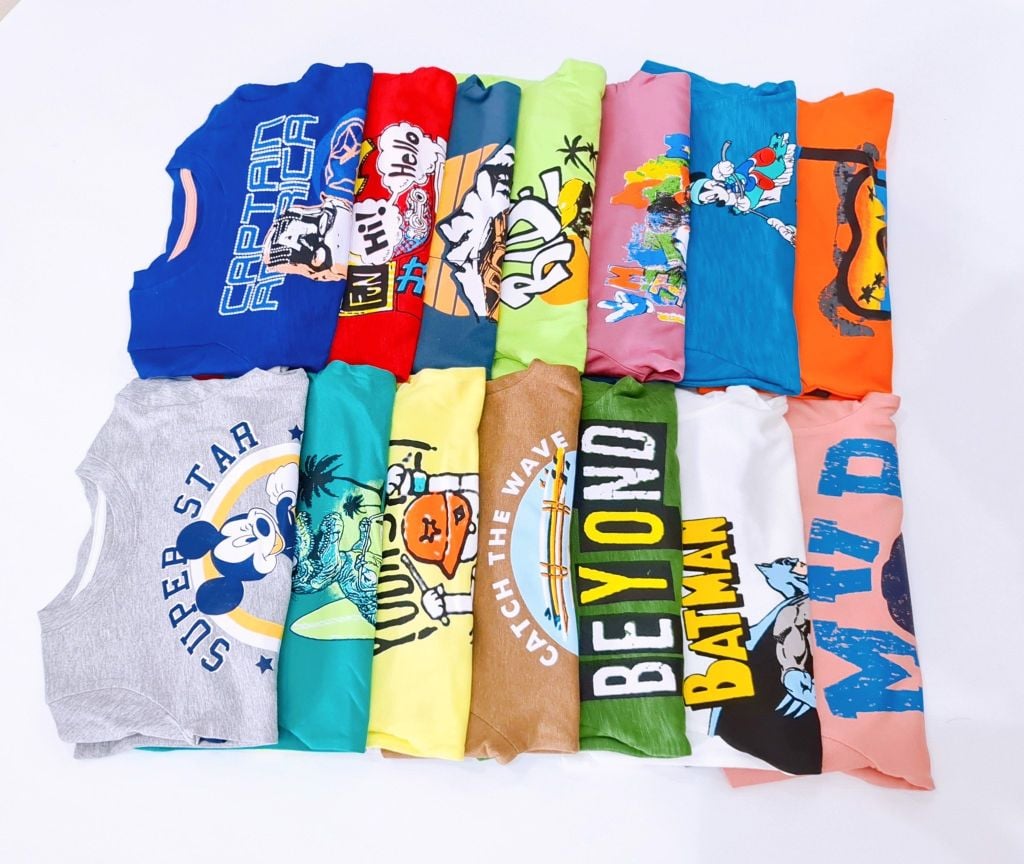 Bộ cotton Ru Design nhiều màu BT 2-7y