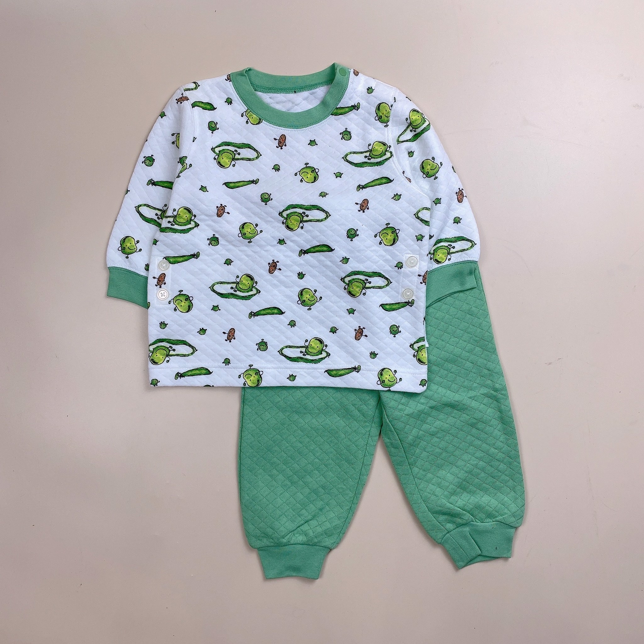 Bộ nỉ trần bông Uniqlo nhiều hình Bé trai size 80 - 120