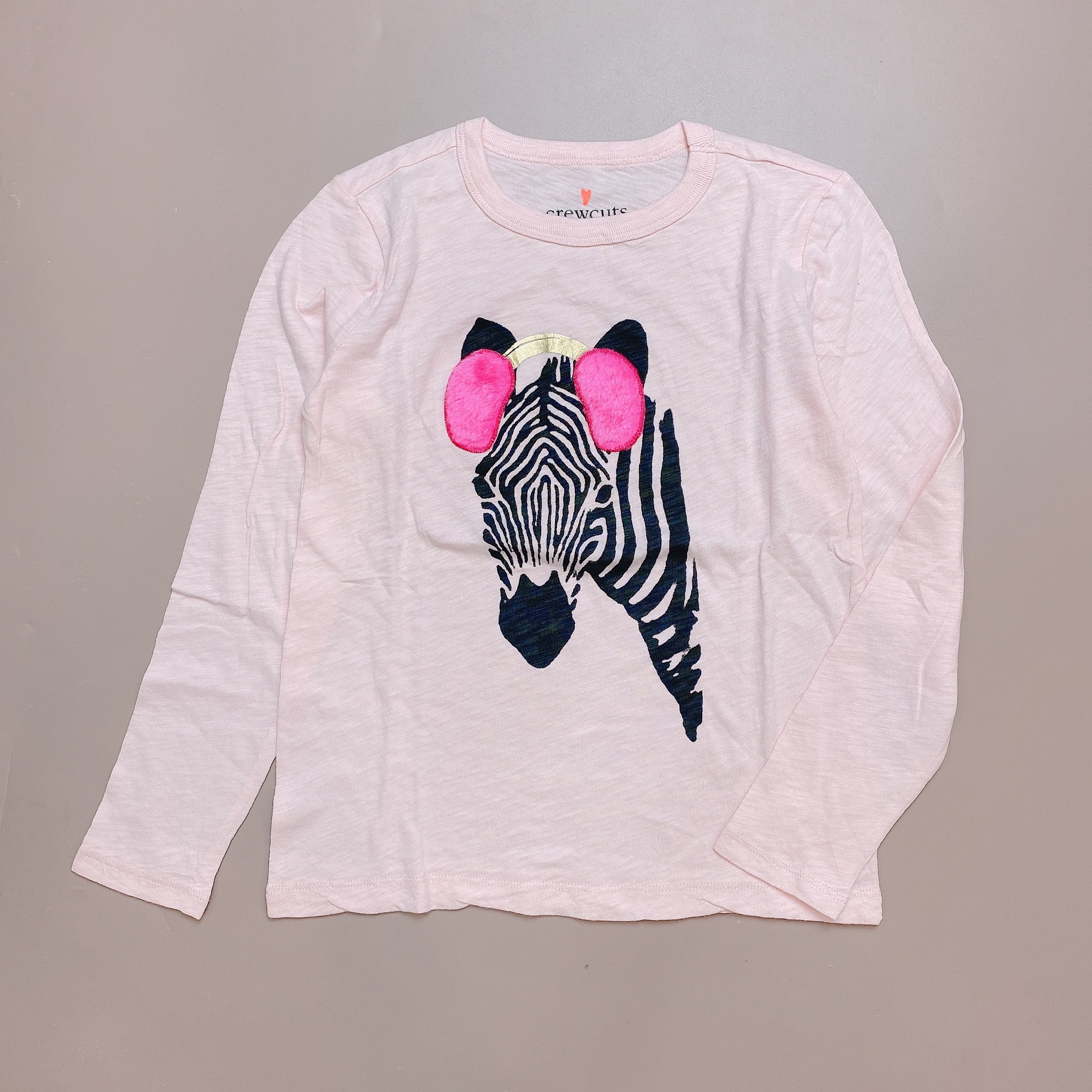 Áo cotton Crewcuts kim sa / nhũ nhiều hình động vật size 2 - 12y