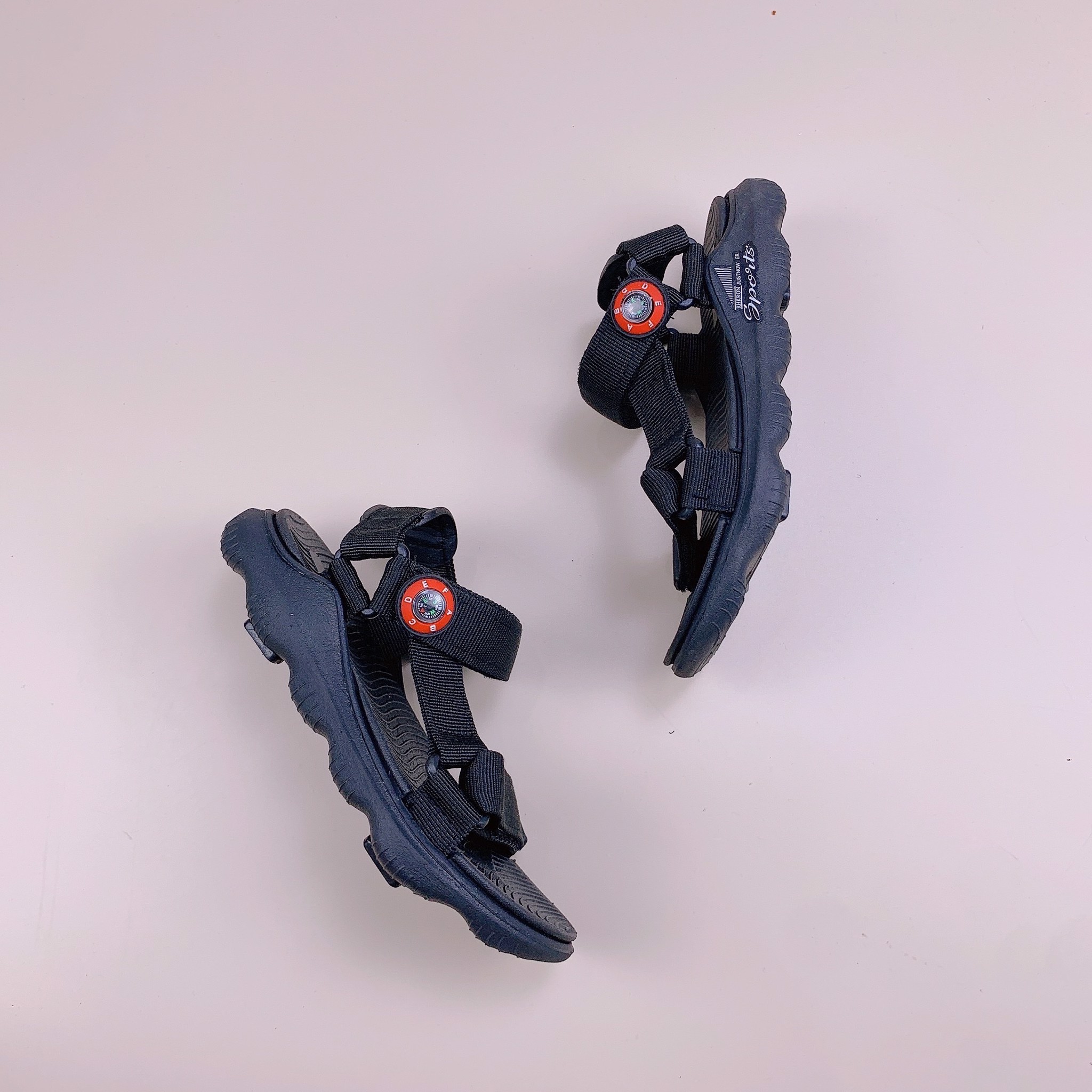 Sandal nhựa quai dù siêu nhẹ Sports 2 màu bé trai