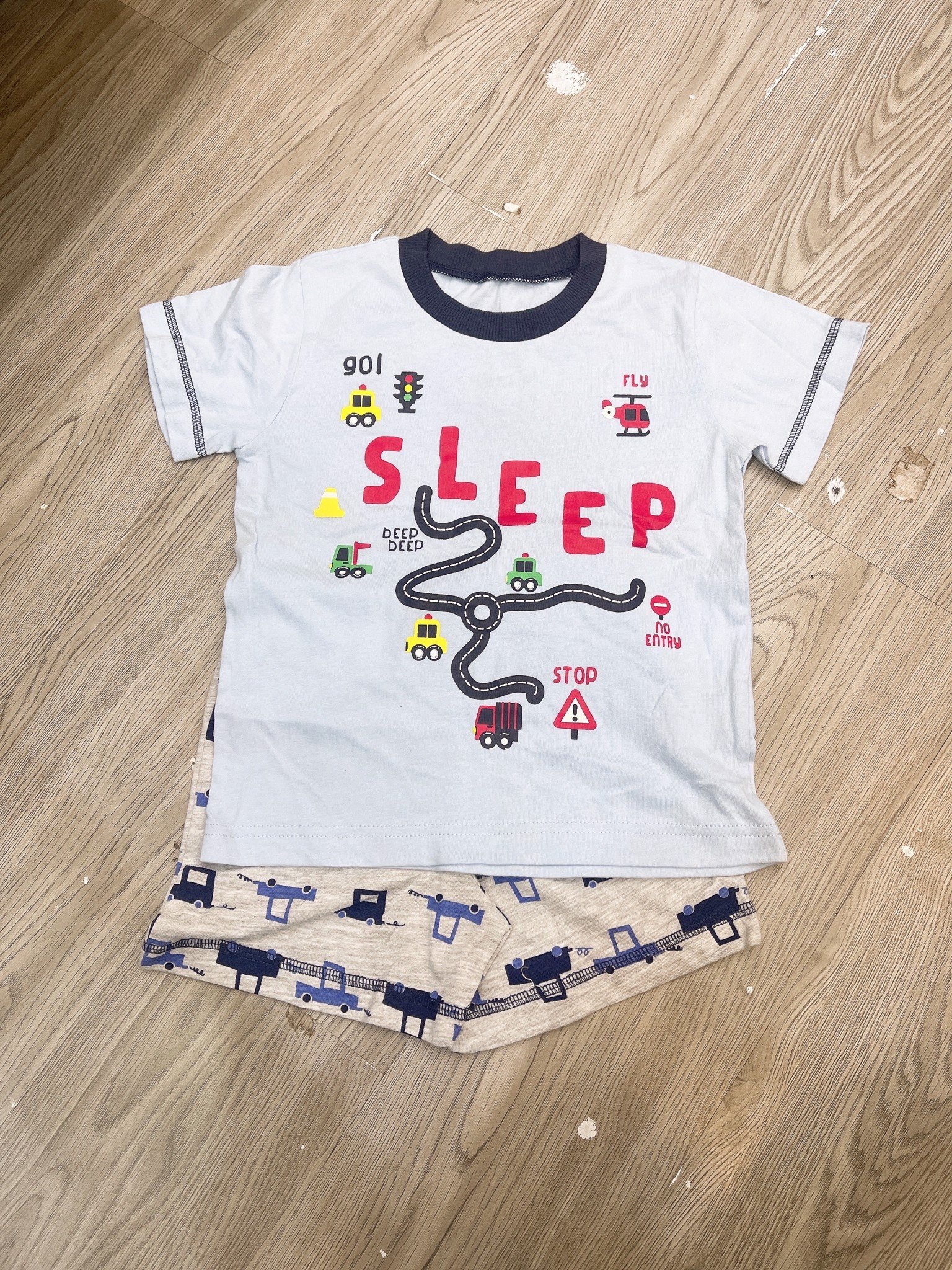 Bộ cotton Matalan chữ Sleep Bt