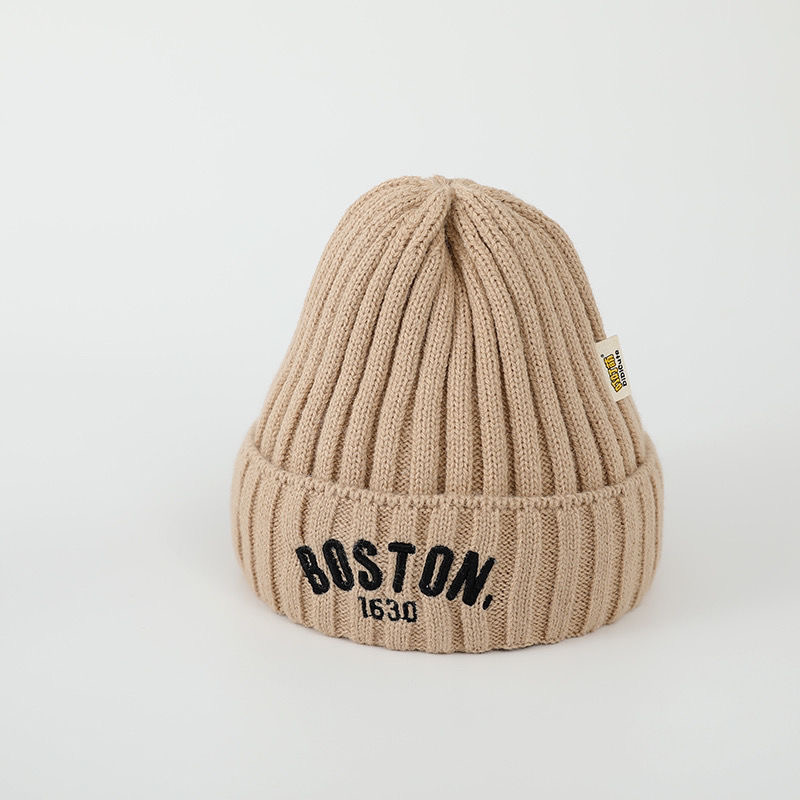 Mũ len Boston trơn 5 màu BTBG Free size 1 - 5y