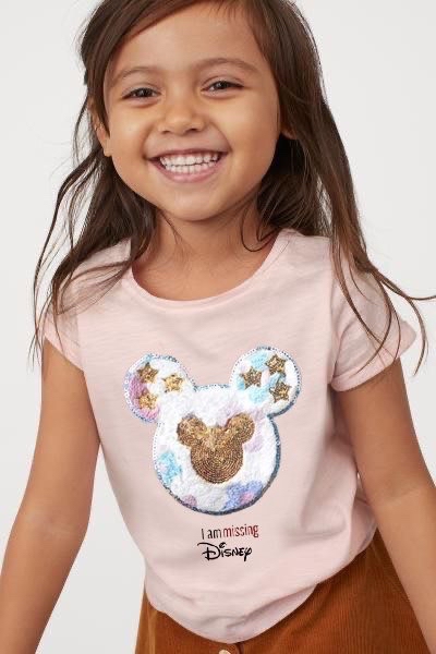 Áo cotton HM kim sa nhiều màu BG 2-10y