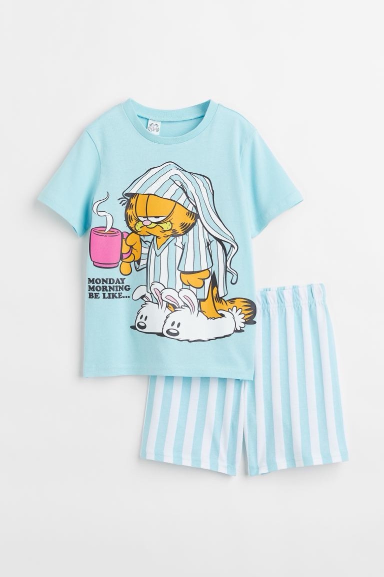 Bộ cotton HM nhiều hình dòng nhí BG size 2-10y