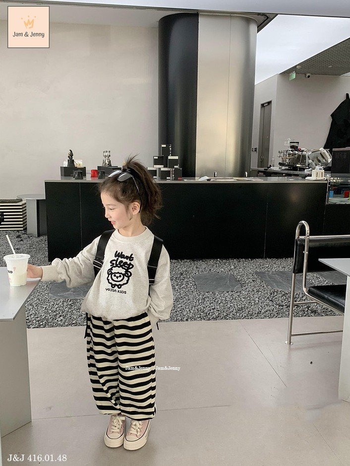 Bộ da cá Jam&Jenny hình cừu Want Sleep 2 màu size 2 - 12y