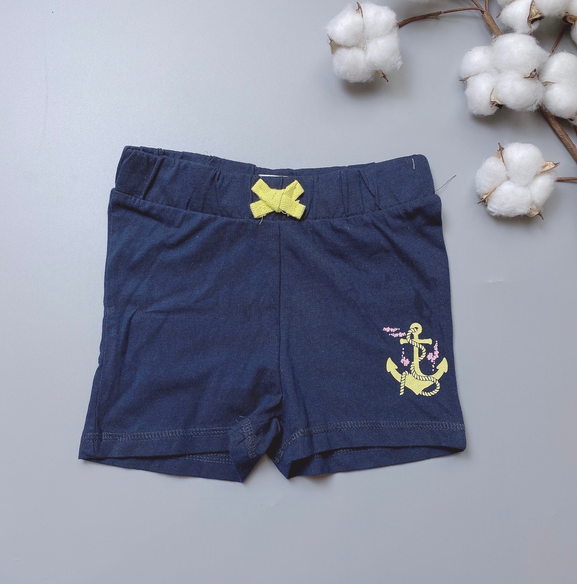 [30%] Quần đùi cotton Lupilu vàng/ / navy / xanh dương