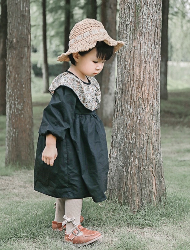 Quần tất len Nemo Baby đính nơ kẻ caro