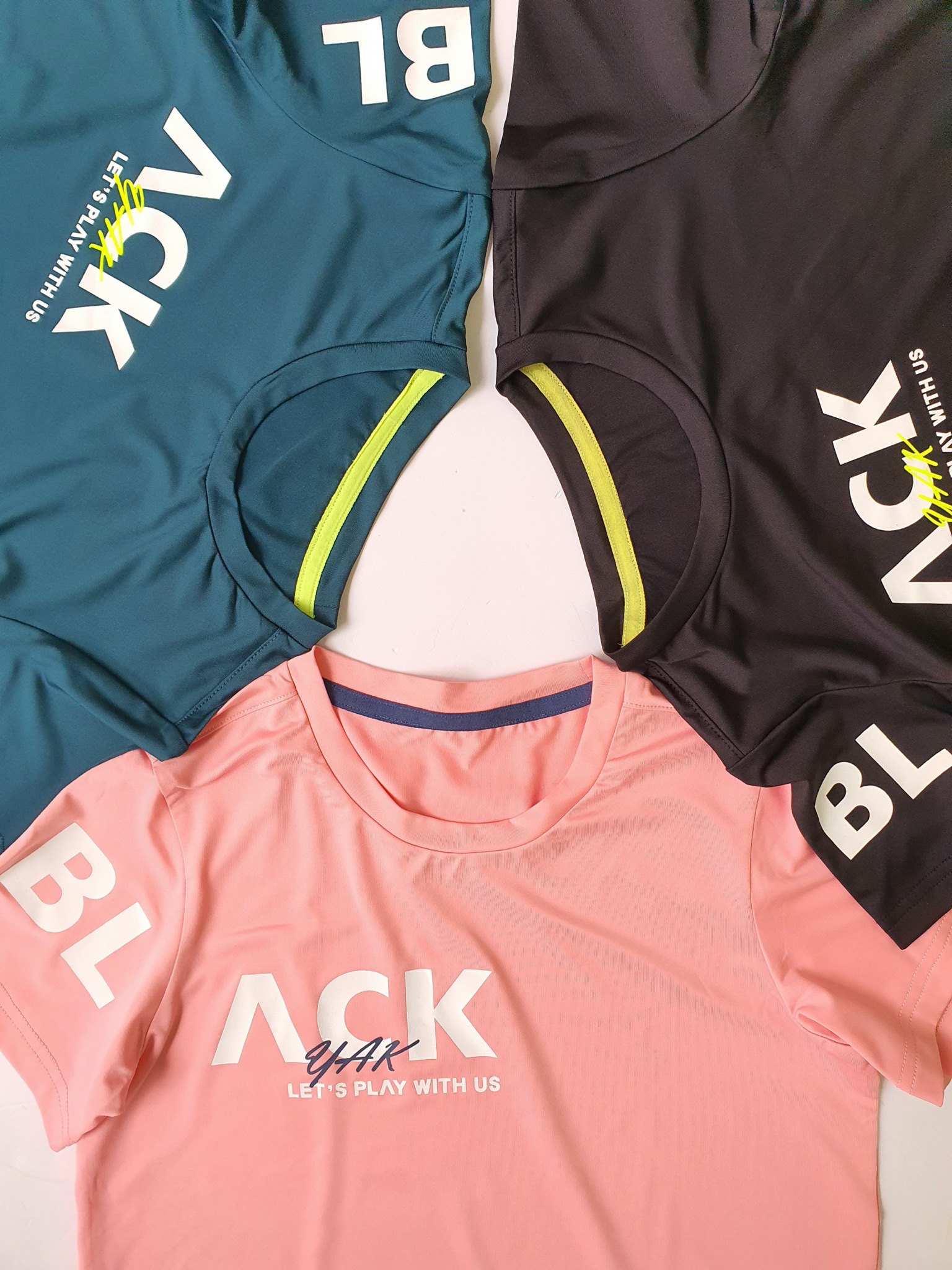 Áo thể thao Blackyak xuất hàn 3 màu BTBG size 110-175