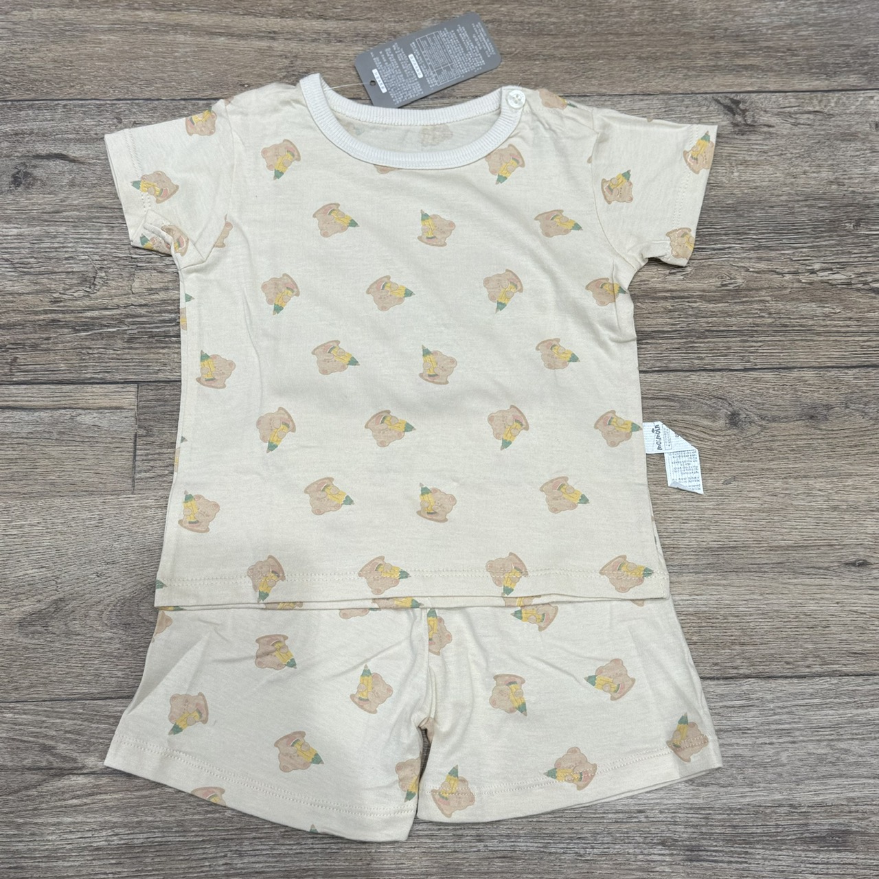 Bộ cotton vải dư Hàn nhiều mẫu Bé Trai Bé Gái size 80 - 120