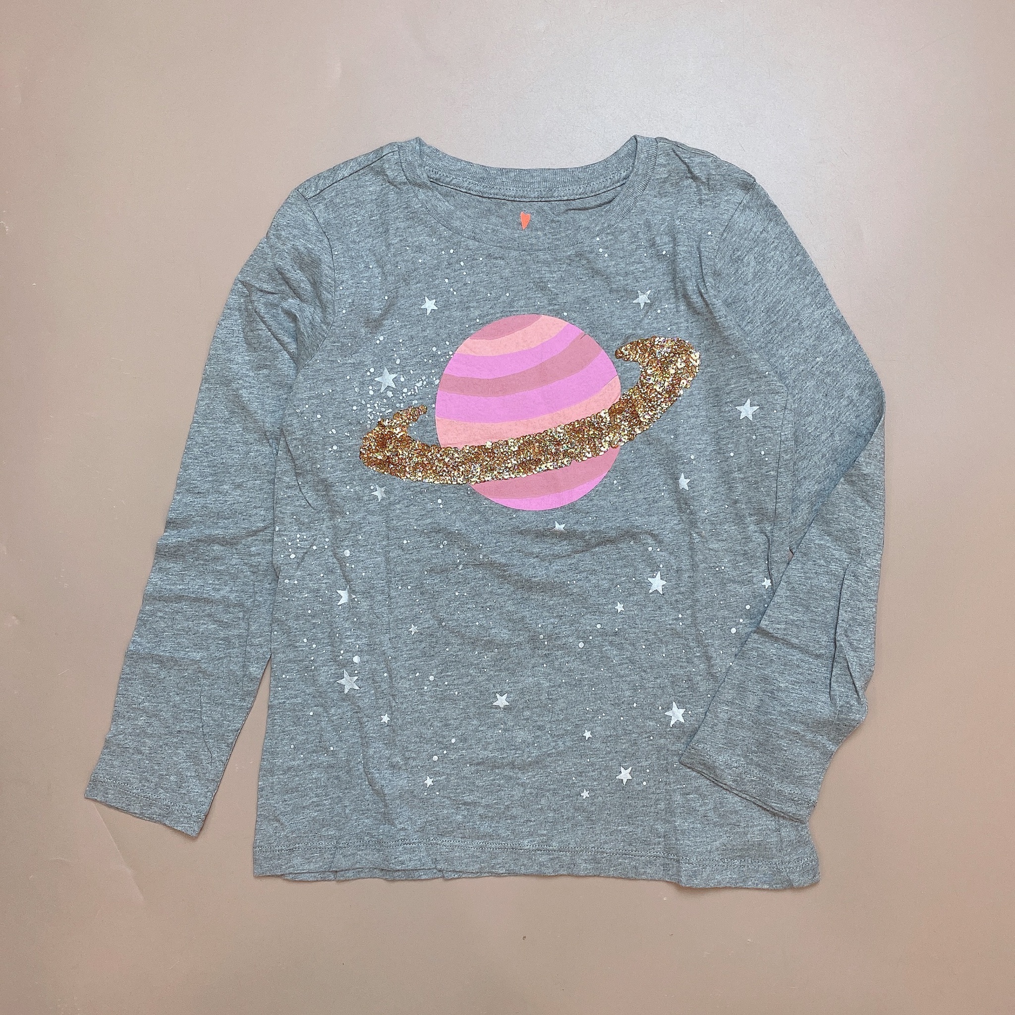 Áo cotton Crewcuts kim sa / nhũ nhiều hình size 5 - 14y - Bảng màu 2