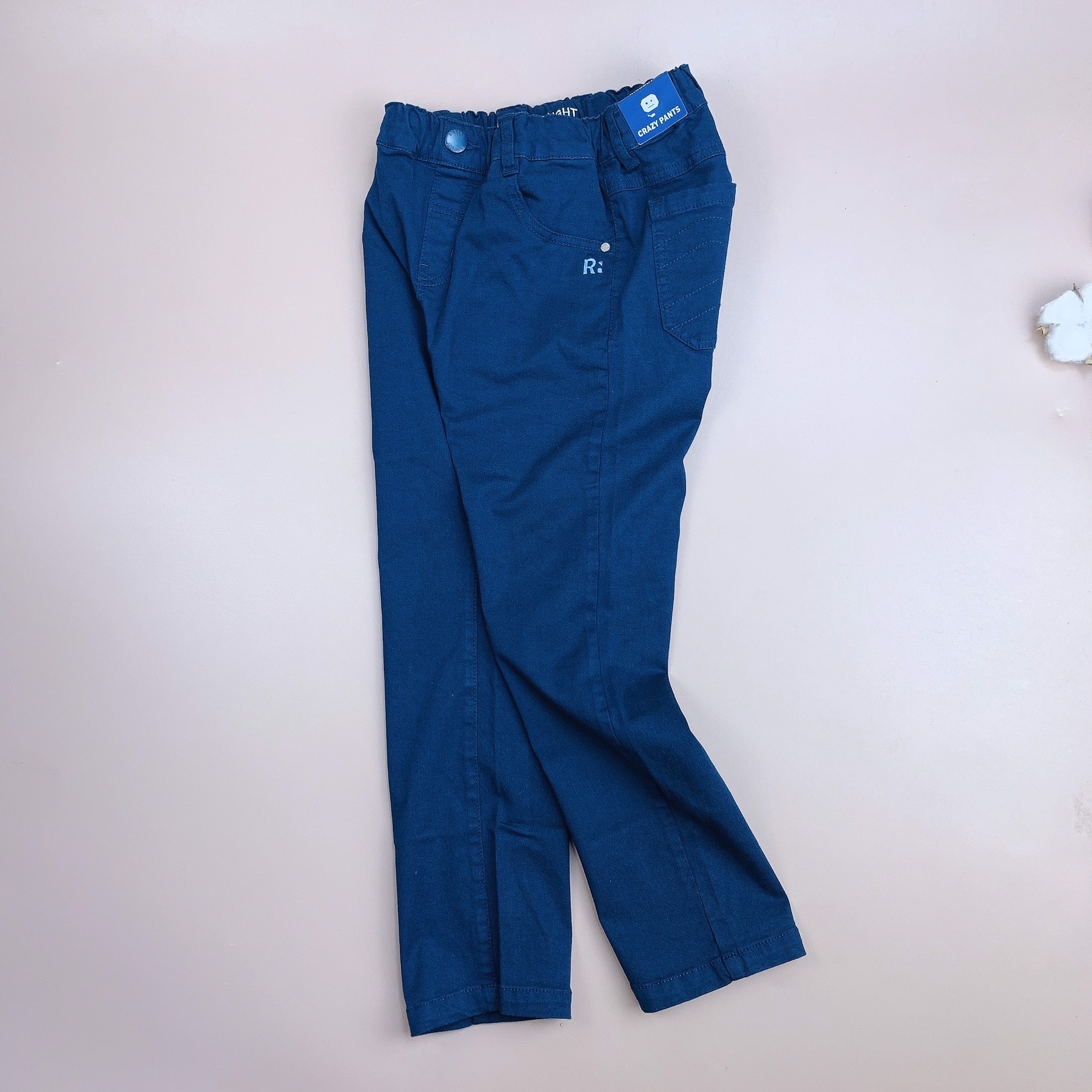 Quần kaki Straight RRobot xuất Hàn be/navy size 100-165