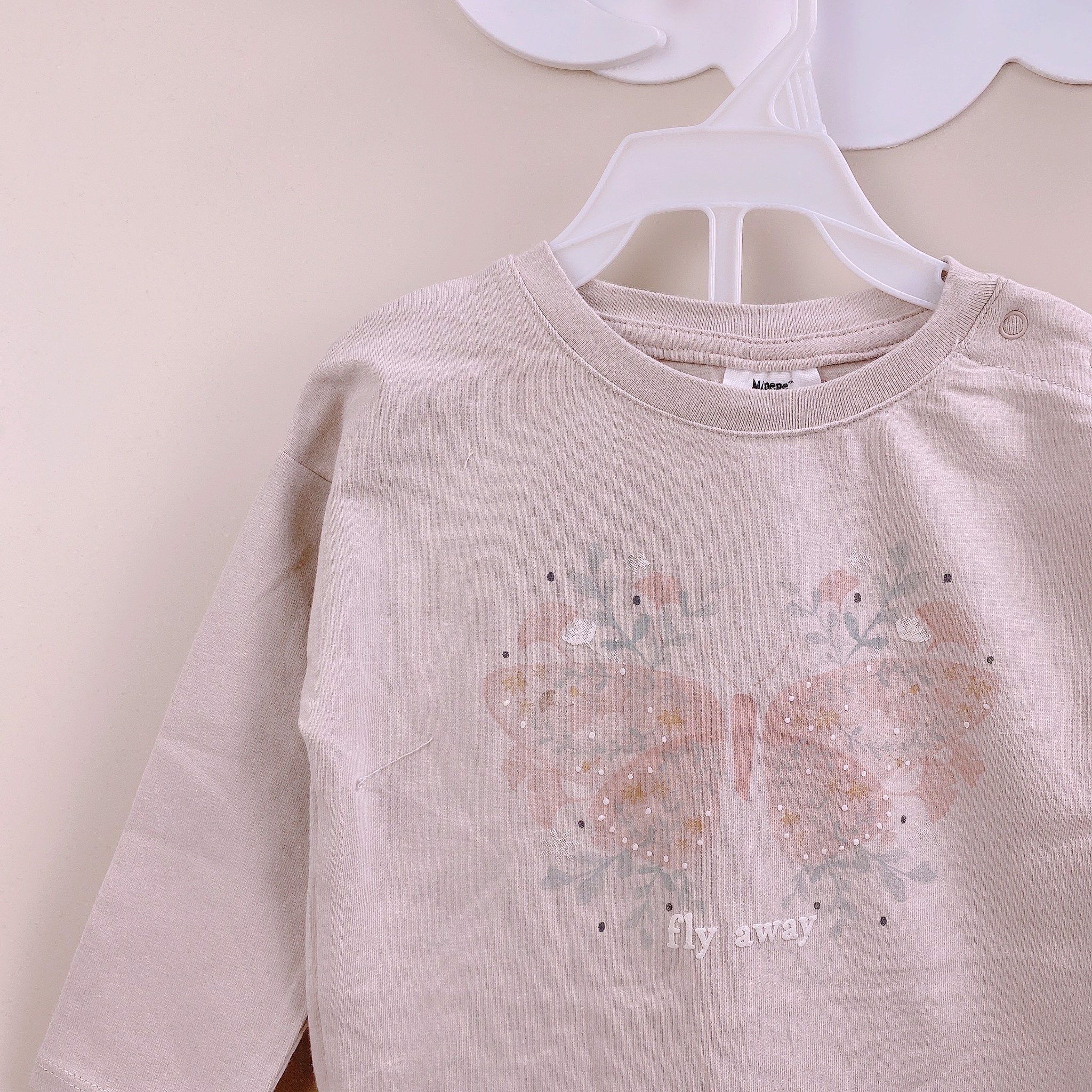 Bộ cotton Minene nhiều hình bảng màu 1 Bé Gái