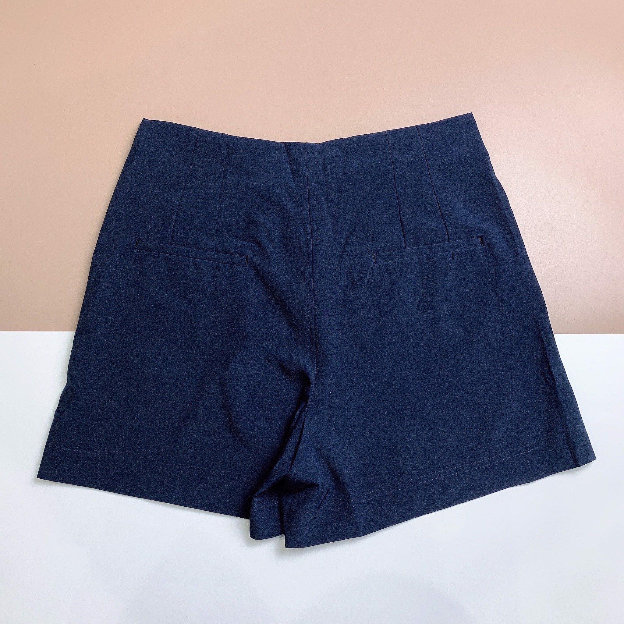 Quần Zara cạp cao Mẹ - Navy