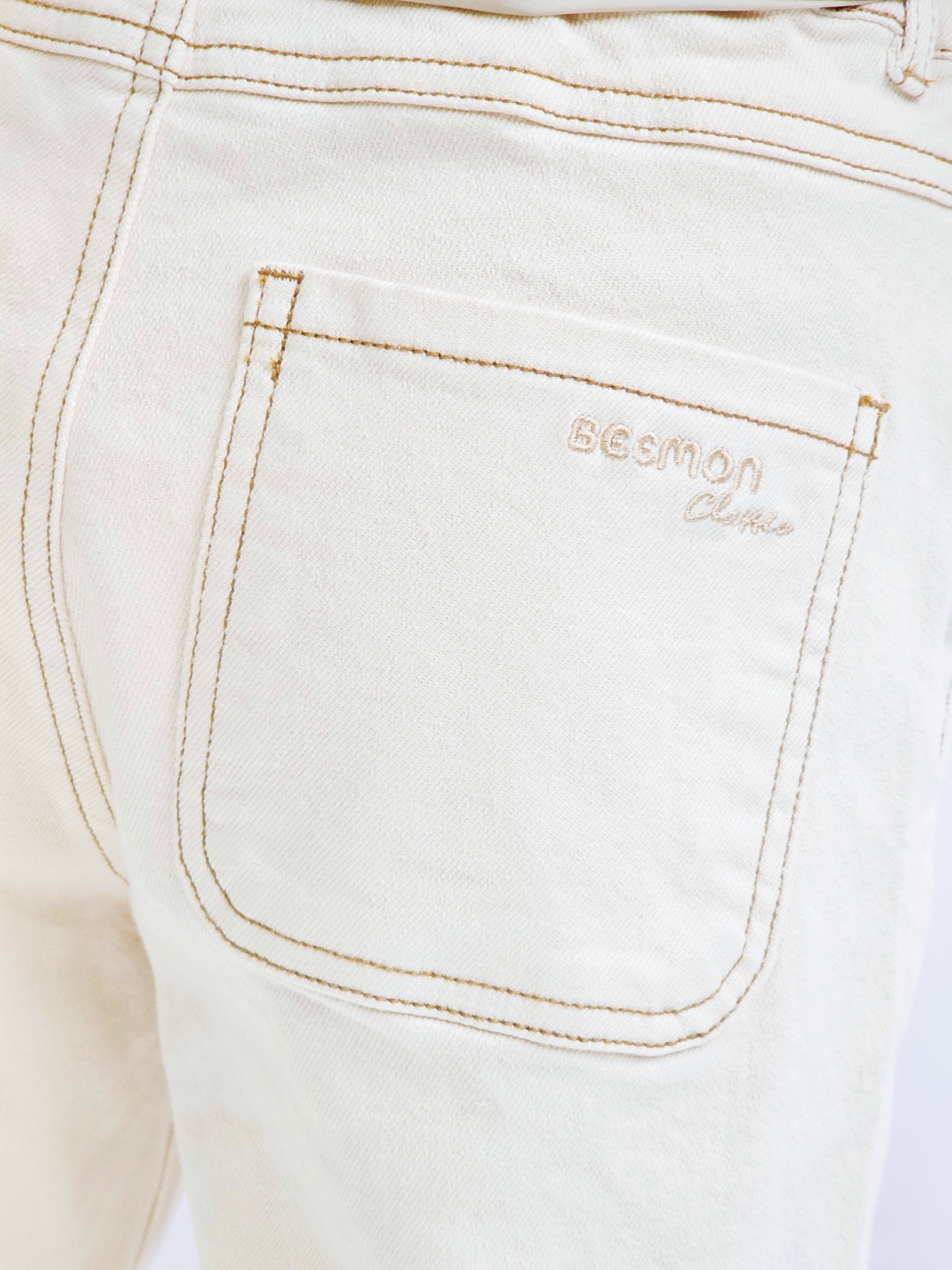 Quần jean mềm Bee Mon ống xuông 5 màu BG size 120 - 160