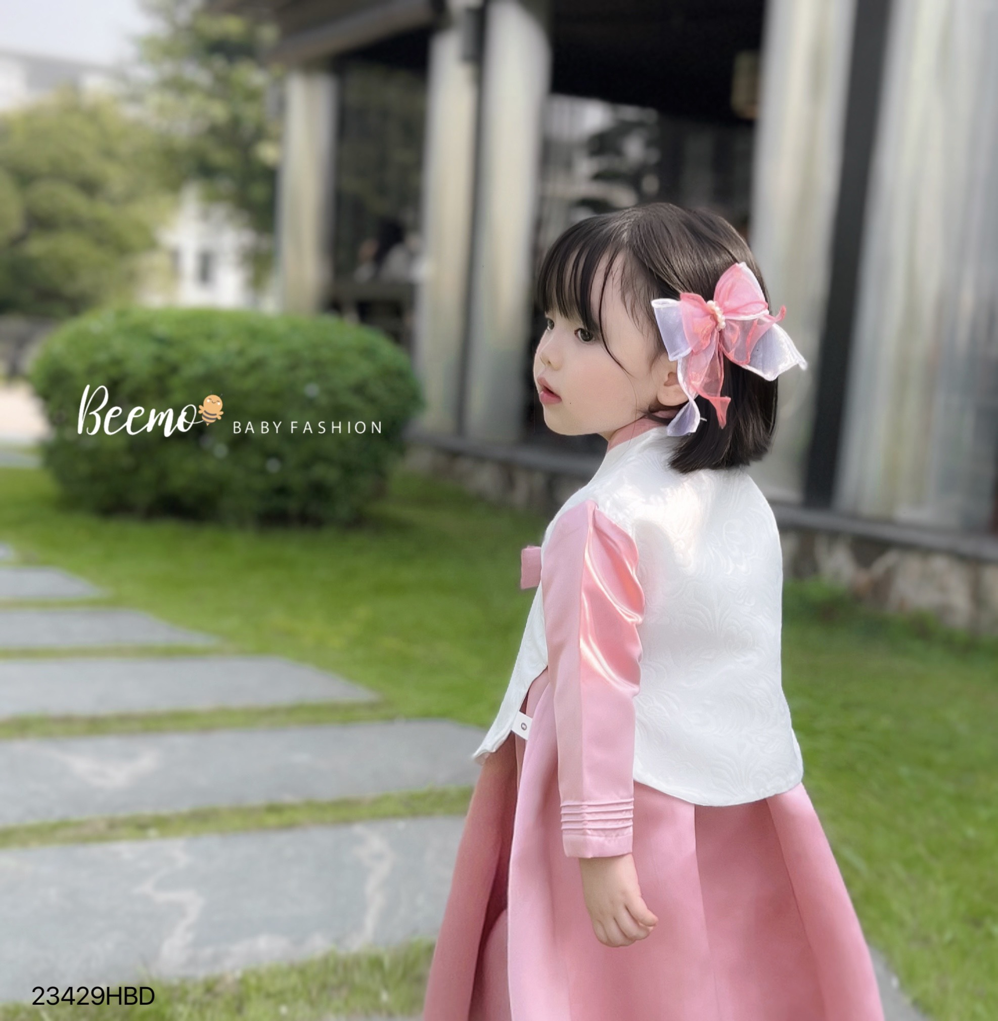 Set Hanbook Beemo thêu hoa BG size 80-130