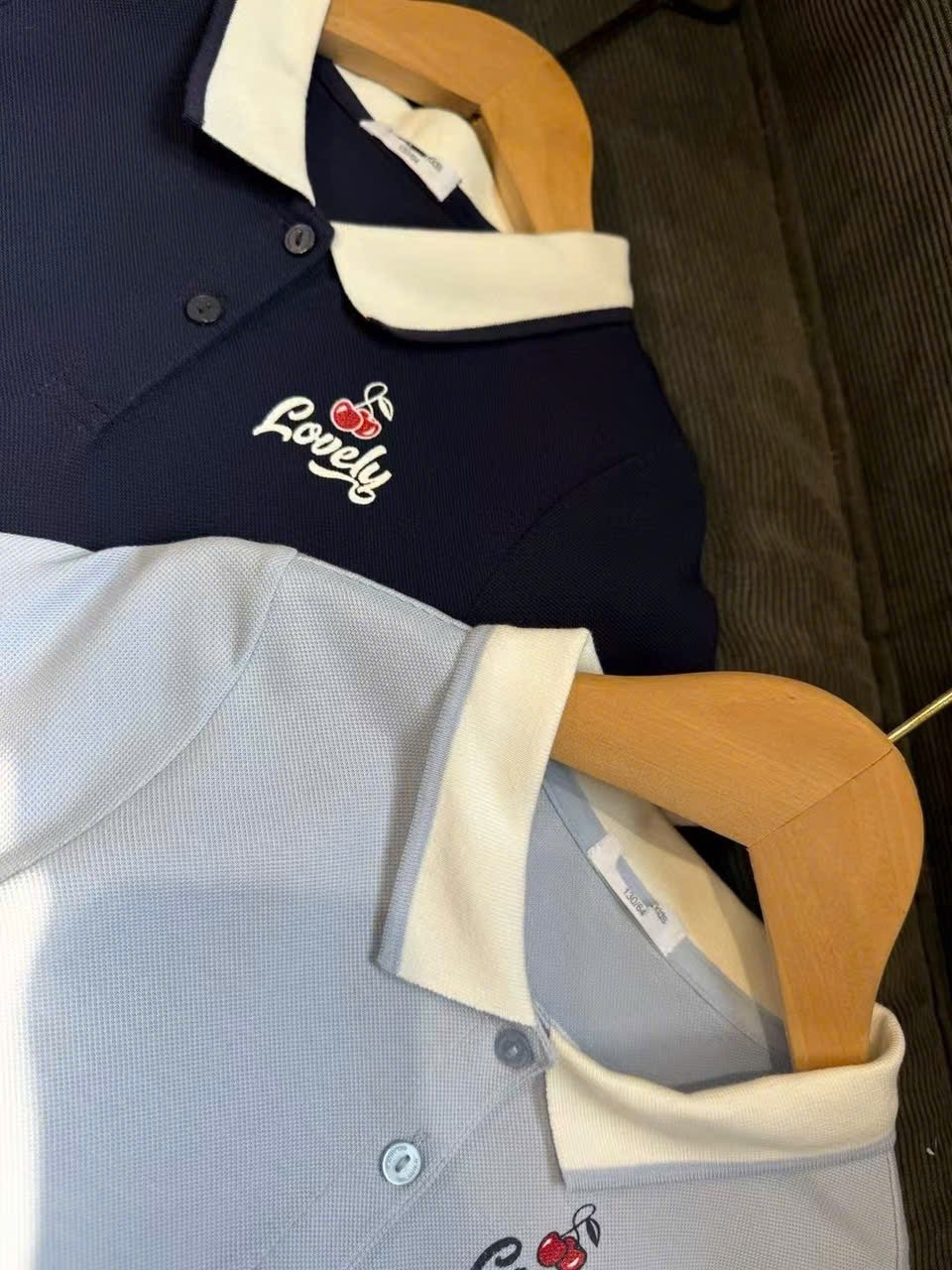 Váy Polo cổ đức Bala.bala Lovely 3 màu navy/xanh/trắng bé gái size 130-170