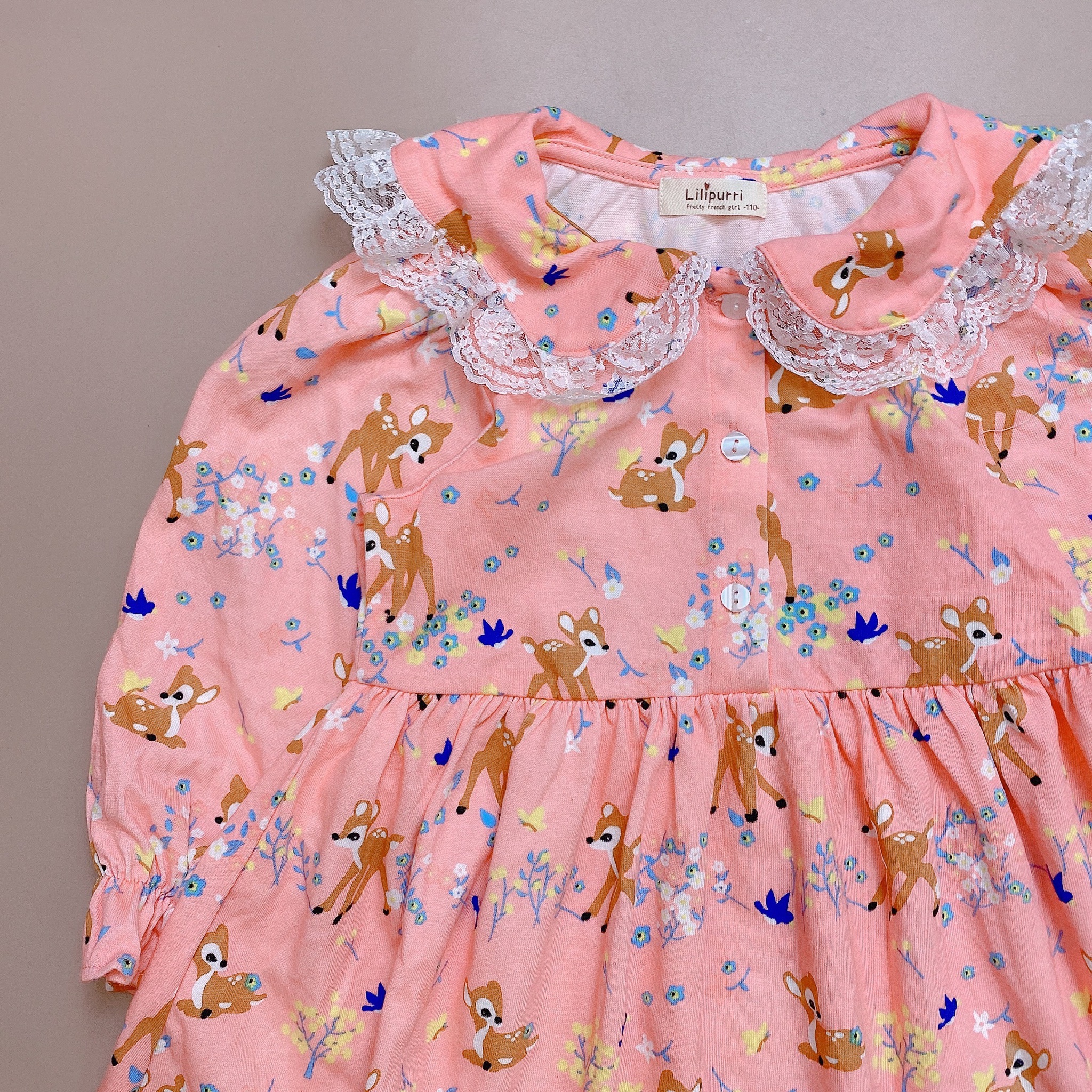 Váy cotton Lilipurri nhiều hình size 110 - 150 - Bảng màu 1