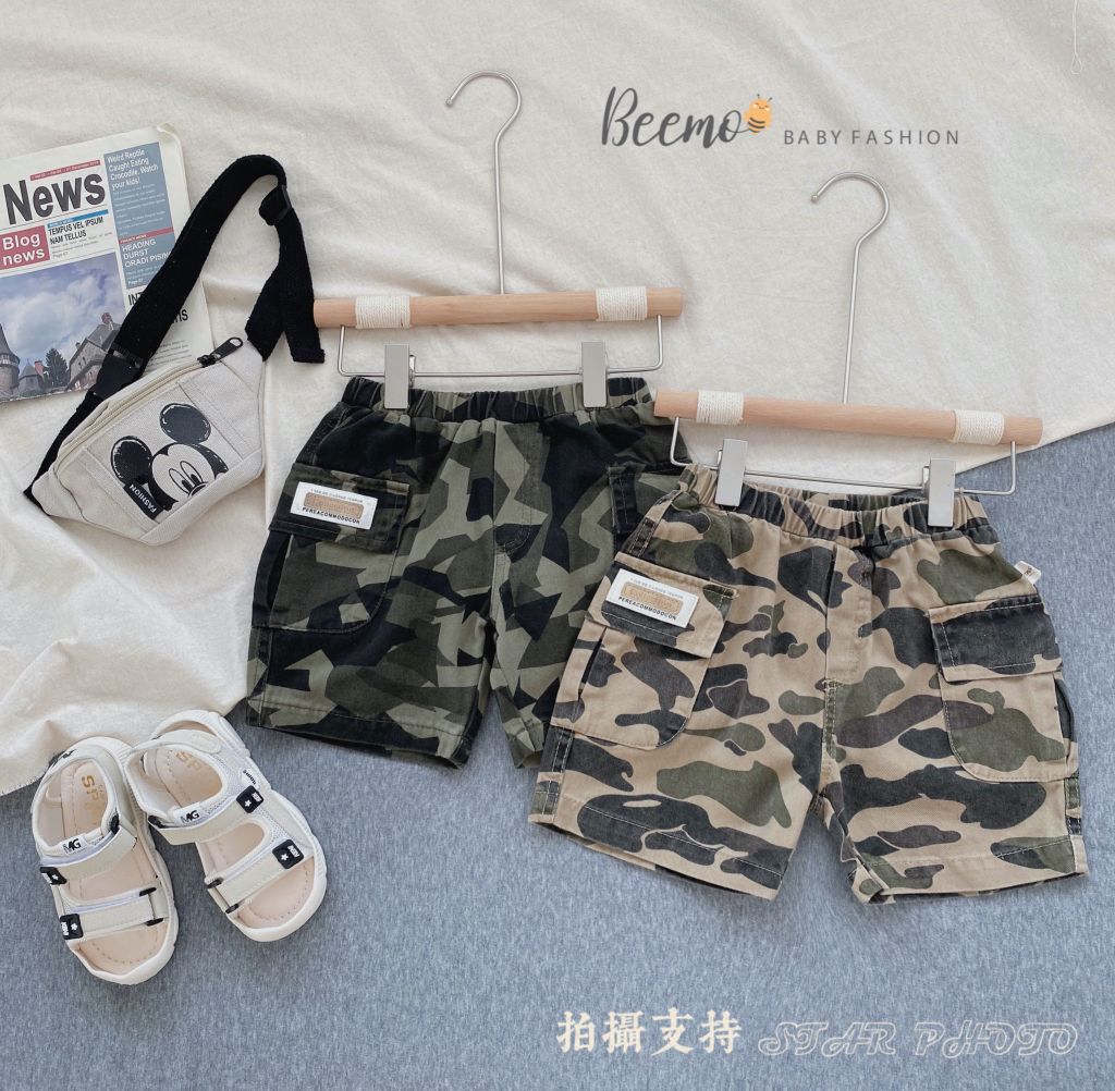 Quần short Beemo zan zi 2 màu BT