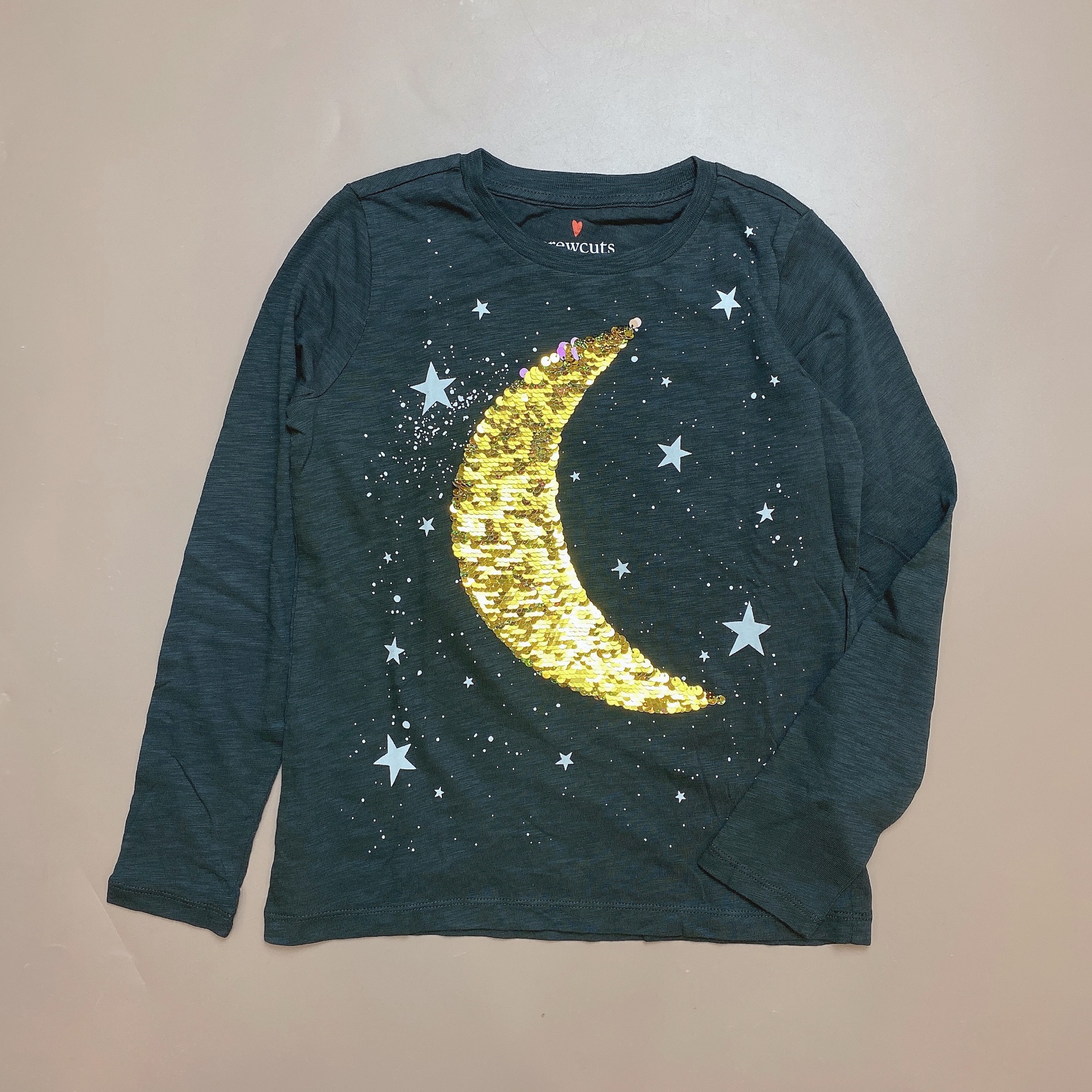 Áo cotton Crewcuts kim sa / nhũ nhiều hình size 5 - 14y - Bảng màu 2