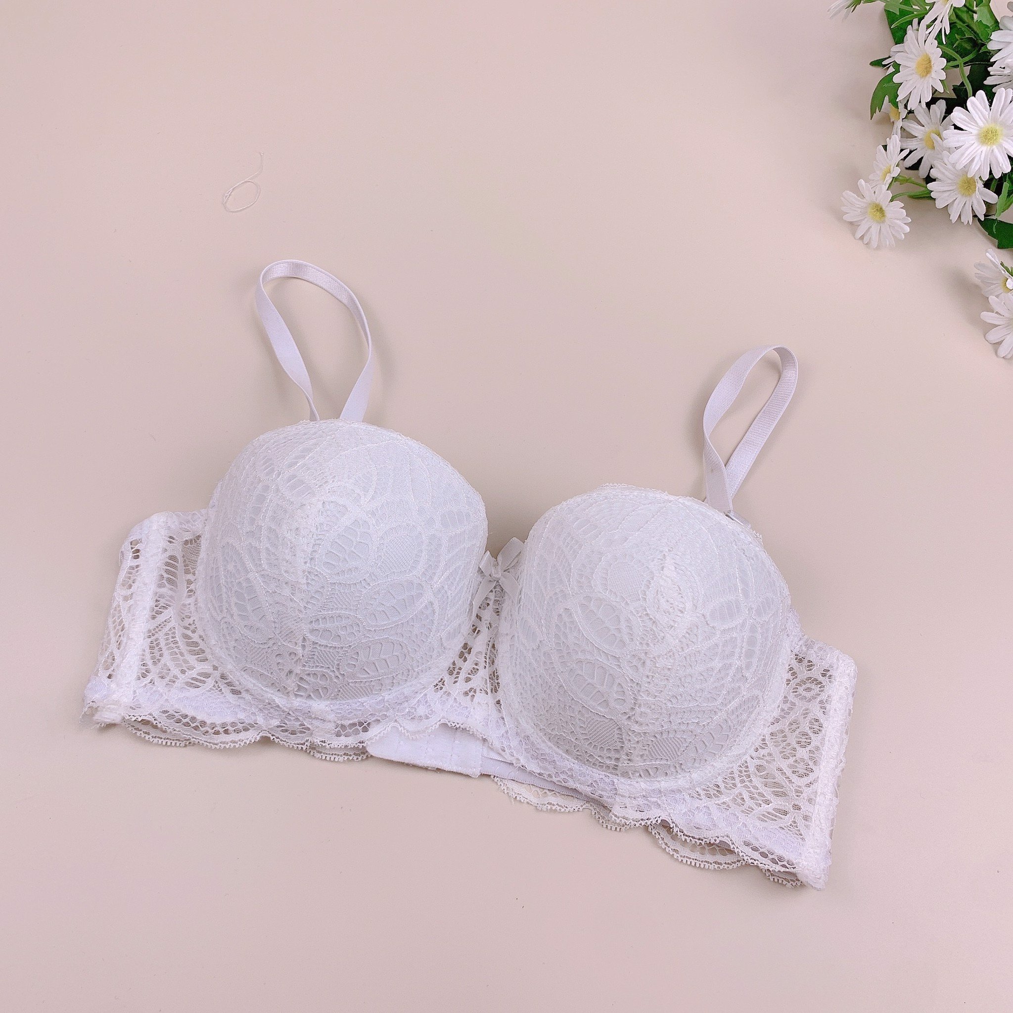 Áo lót Bra ren quả ngang JBG, Beauty Secret, Legit có đẩy ngực (trừ màu mận đệm mỏng)