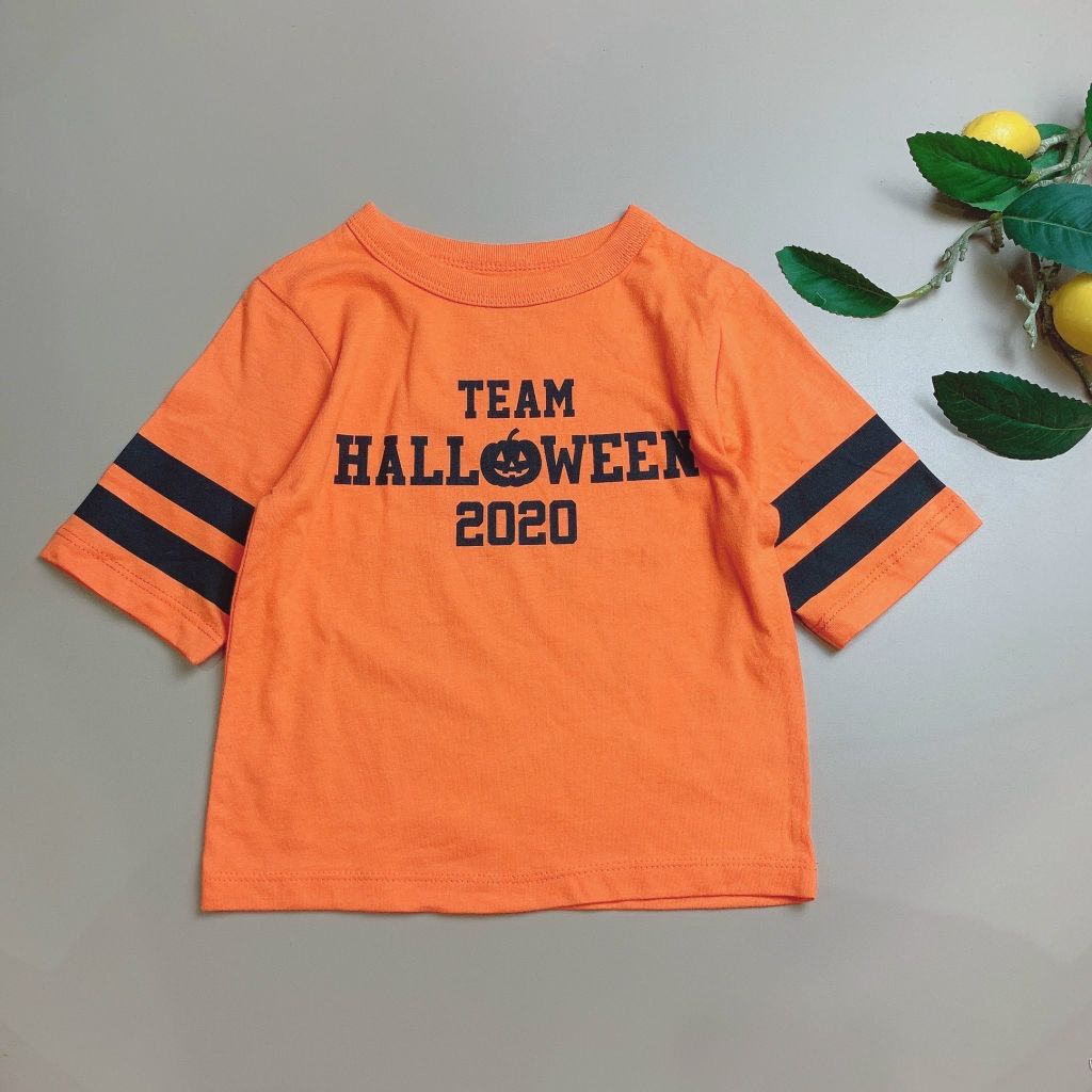 Áo cotton Place- cam Halloween