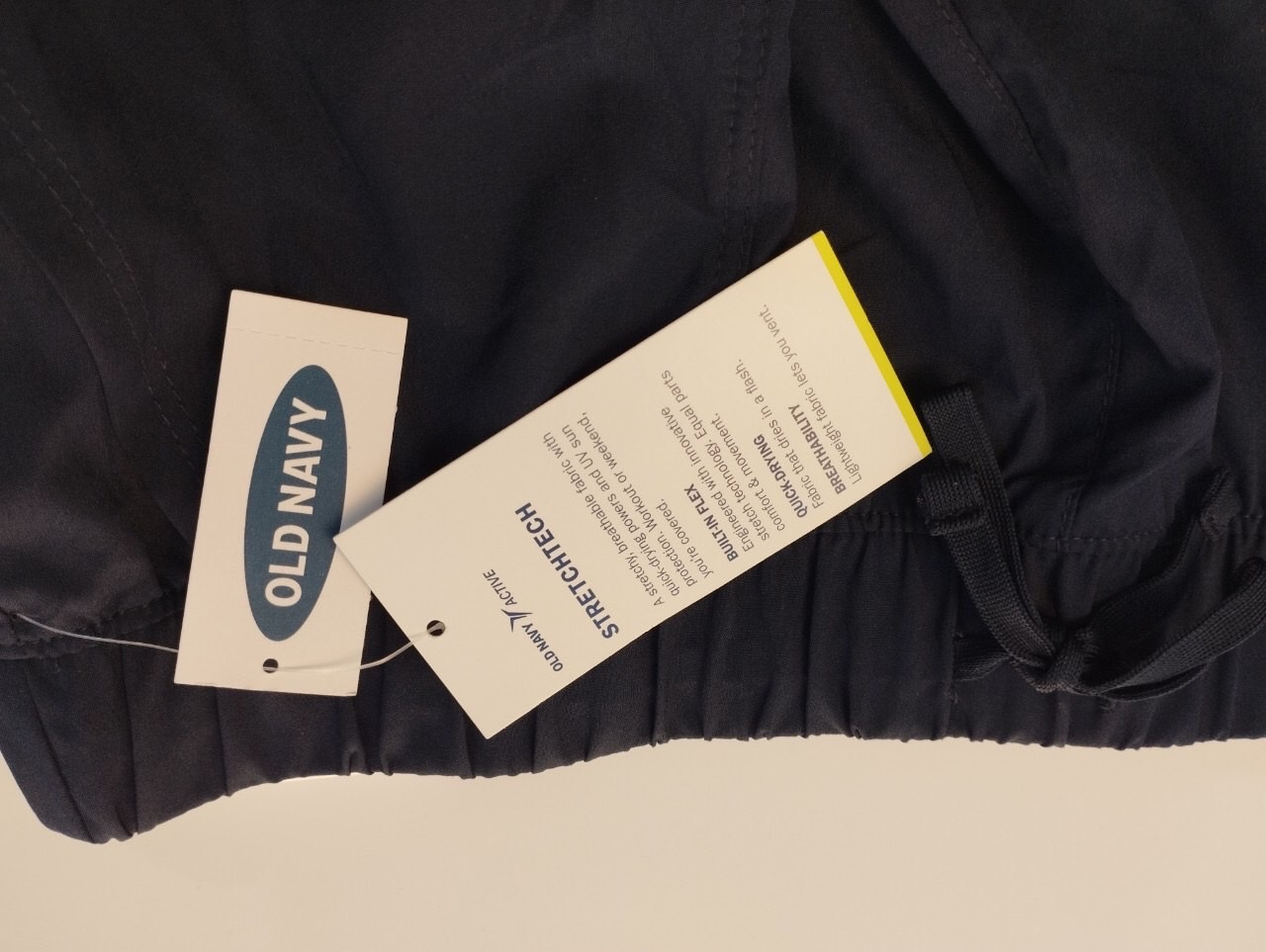 Quần gió Oldnavy dài bo gấu BTBG