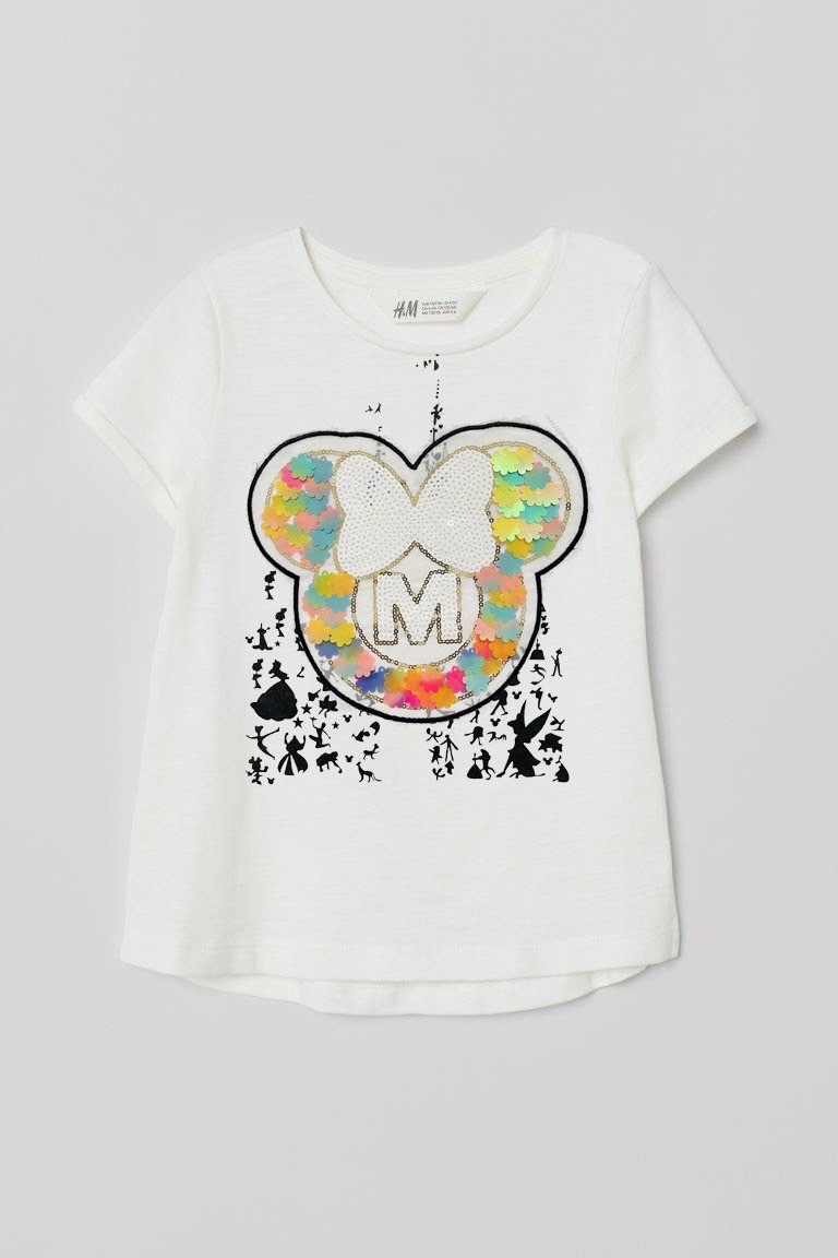 Áo cotton HM kim sa nhiều màu BG 2-10y