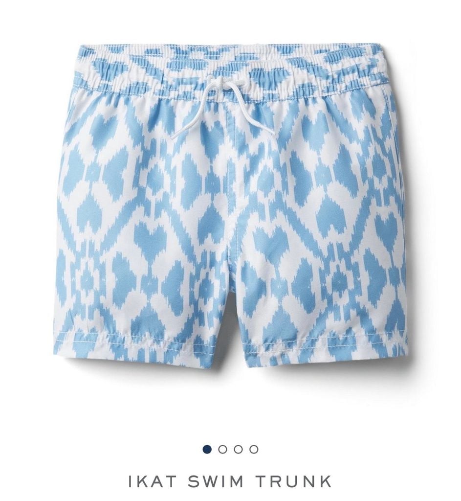 Quần đi biển Janie & Jack hoạ tiết Ikat