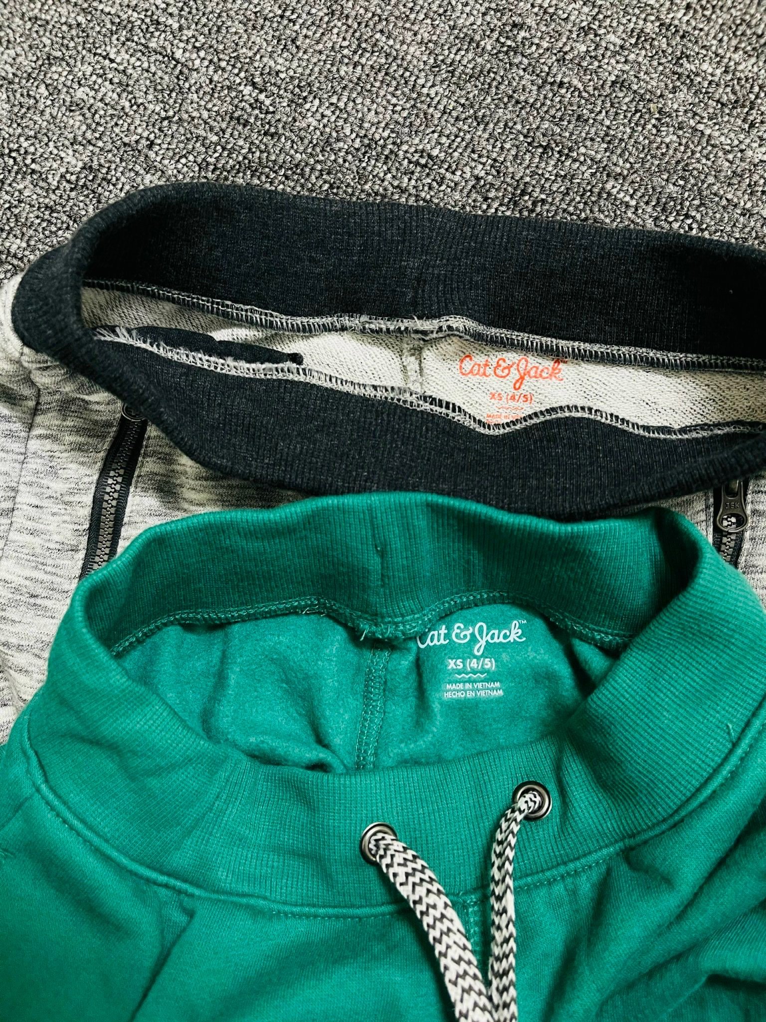 Quần nỉ da cá jogger Cat & Jack nhiều màu size 5-18y