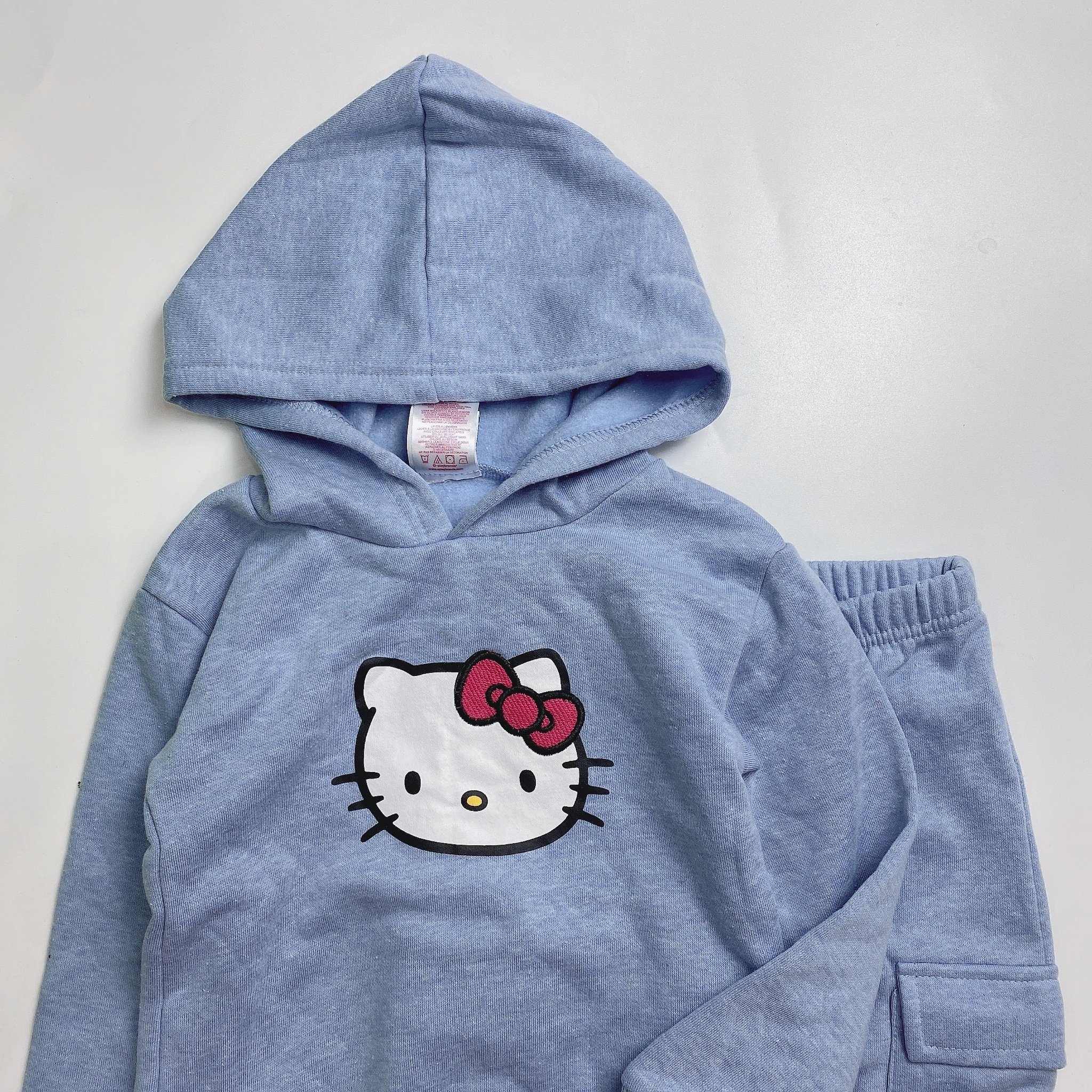 Bộ nỉ Hello Kitty dư xịn nhiều màu bé gái size 1-12y