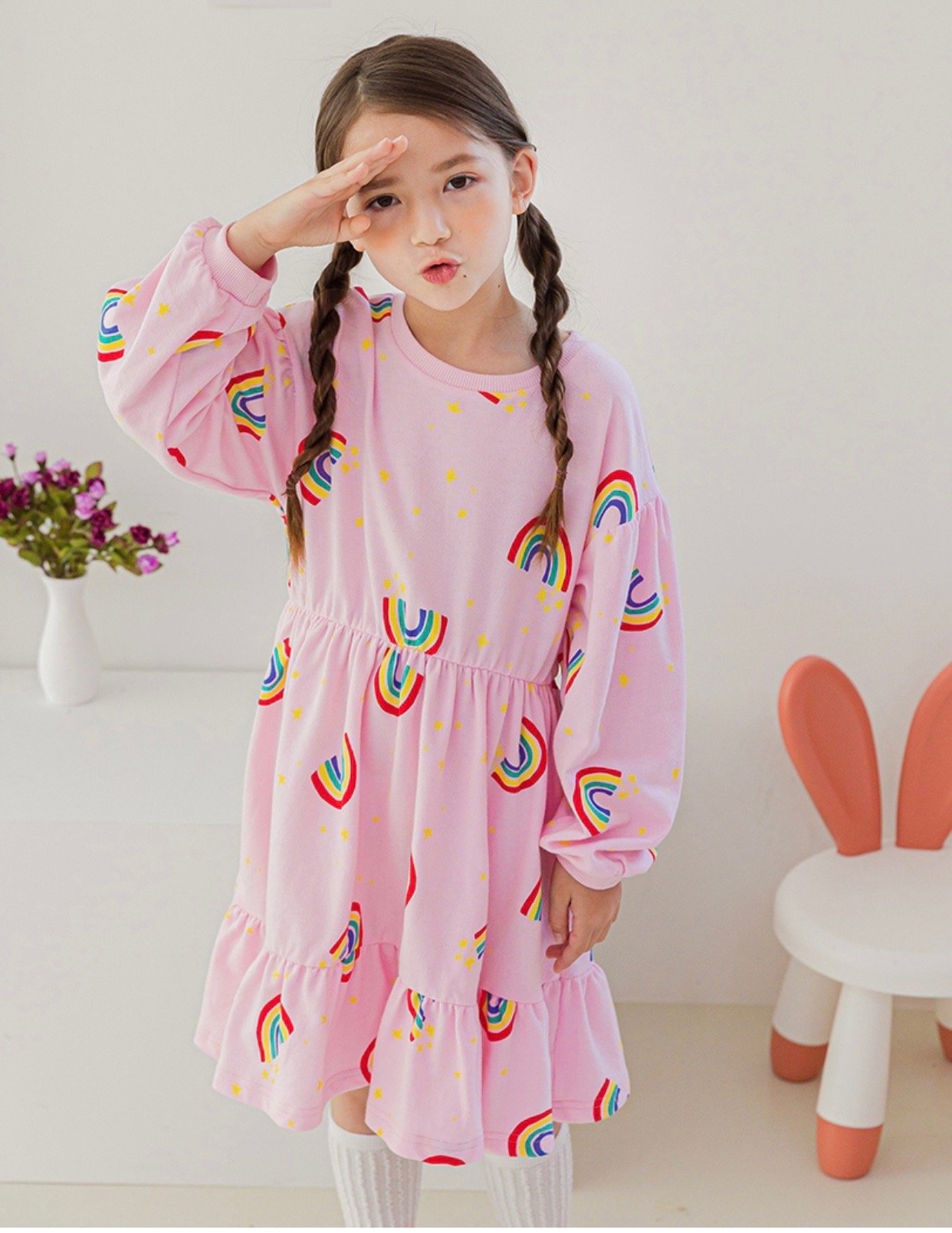 Váy da cá Lilipurri nhiều hình size 110 - 150 - Bảng màu 2