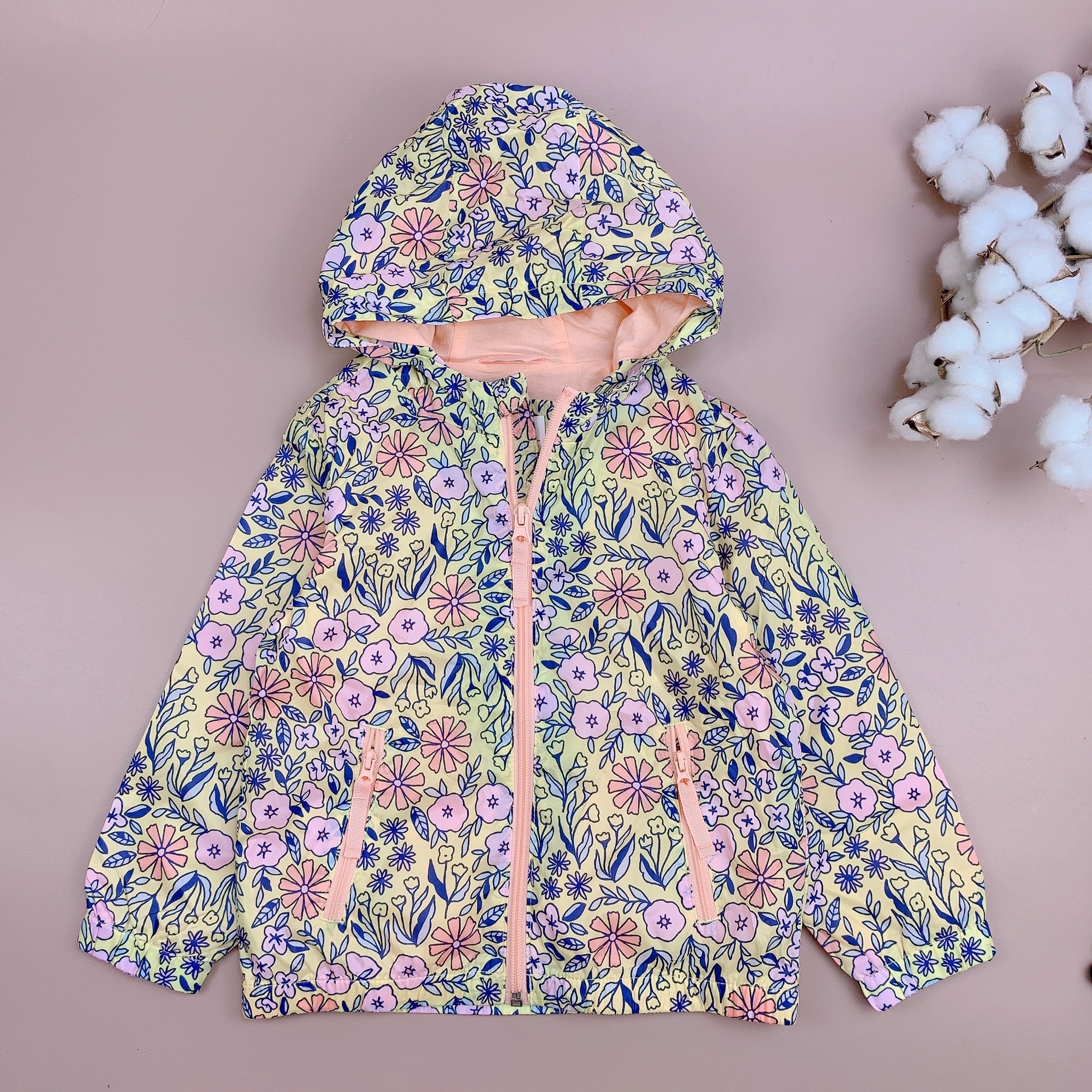 Áo khoác gió lót cotton Cat & Jack nhiều màu BTBG 12m - 5y
