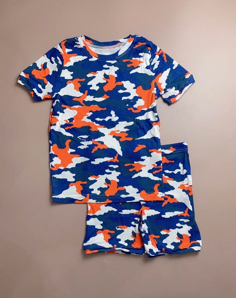 Bộ cotton Kirkland BT - Zanzi cam navy