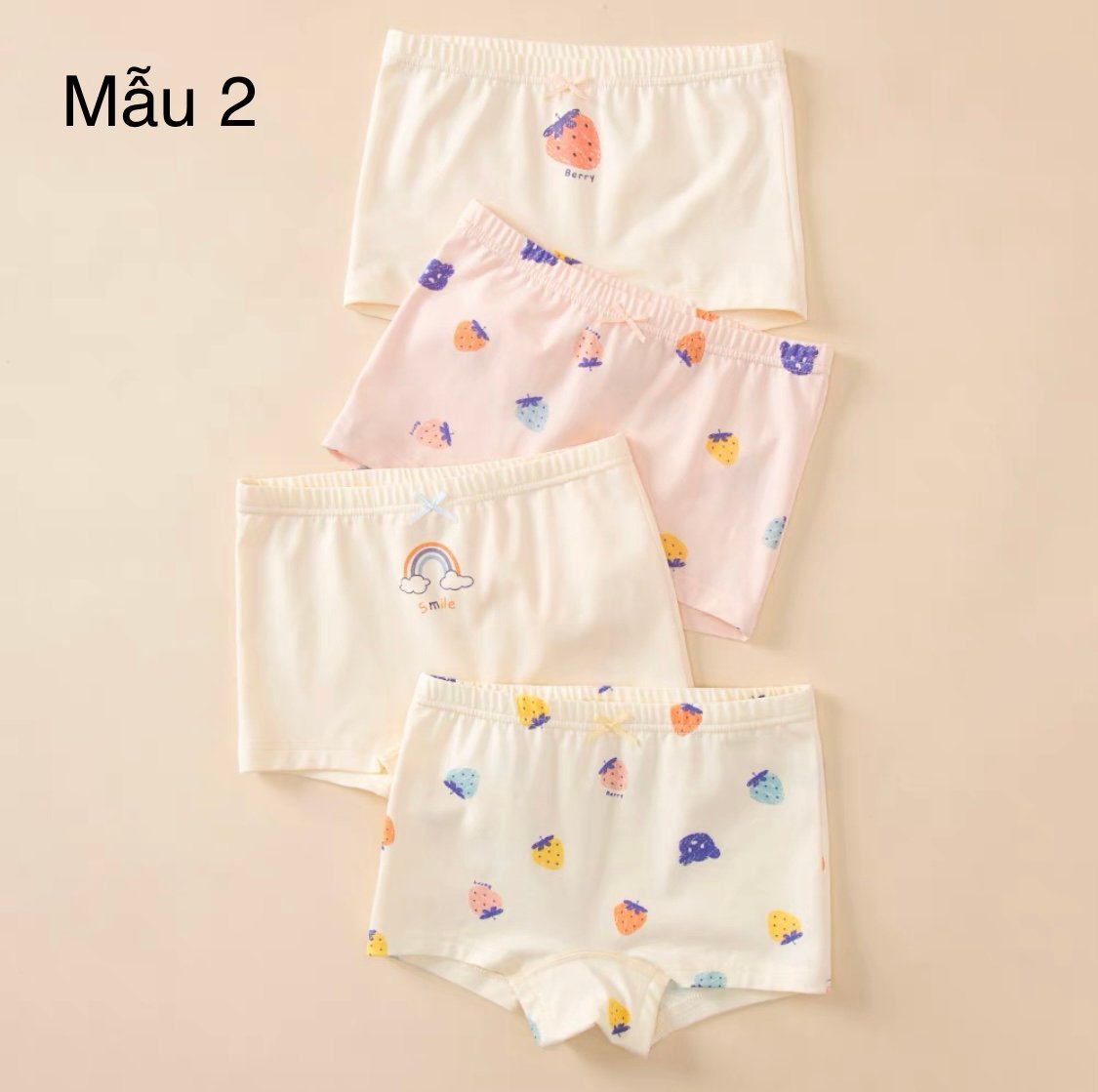 Set 4 chip đùi Bé Gái nhiều mẫu size 100 - 160