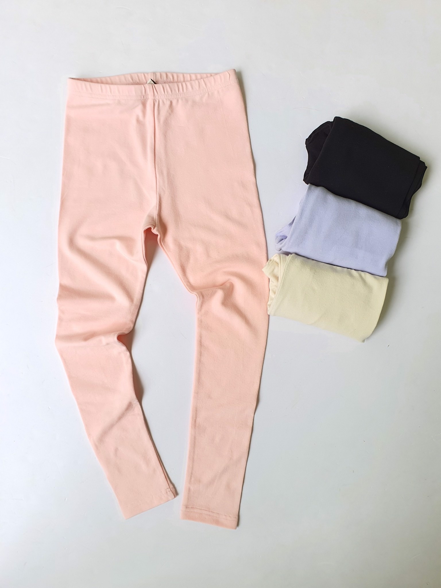 Quần legging dài cotton Beemon 4 màu BG