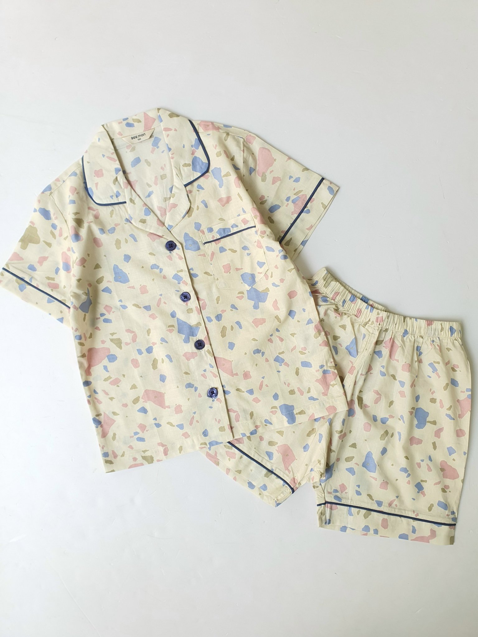Bộ thô Pyjama Bee Mon 3 họa tiết cho Mẹ và Bé