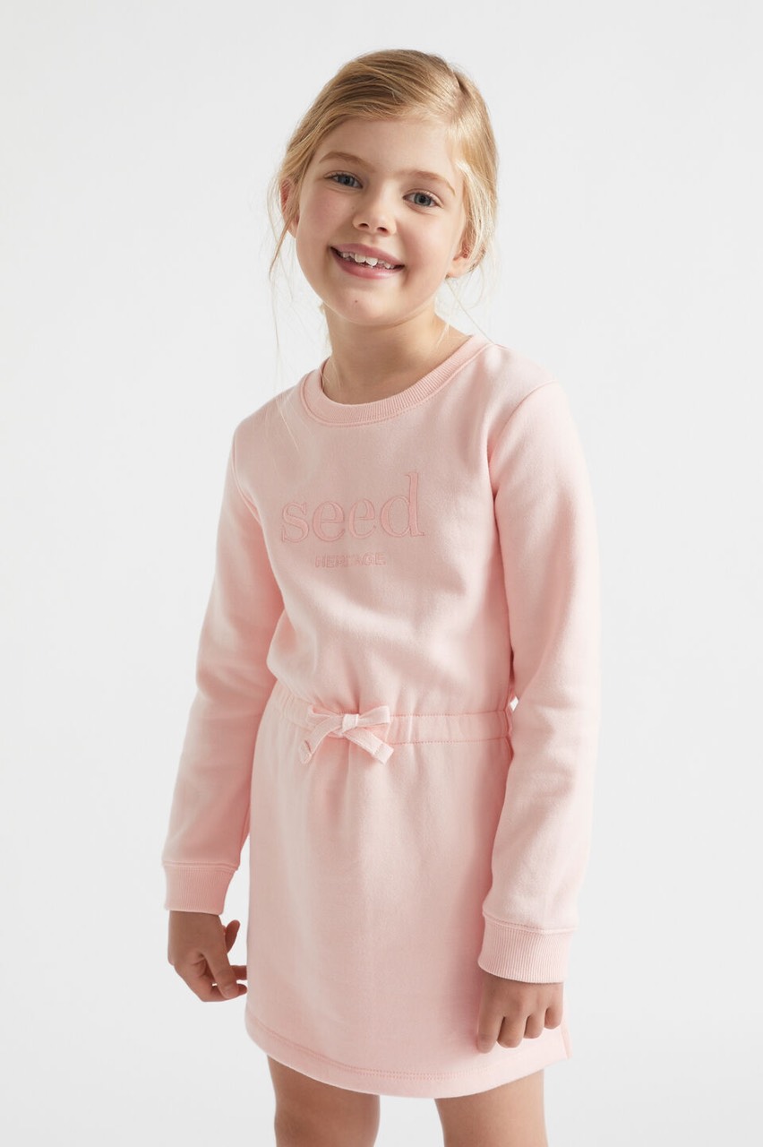 Váy nỉ bông Seed chun eo nhiều màu size 12m - 10y