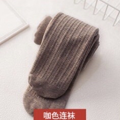 Quần tất len dòng đại gân sọc không gót nhiều màu 6-12y