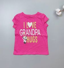 [30%] Áo cotton hồng I Love Grandpa Hugs