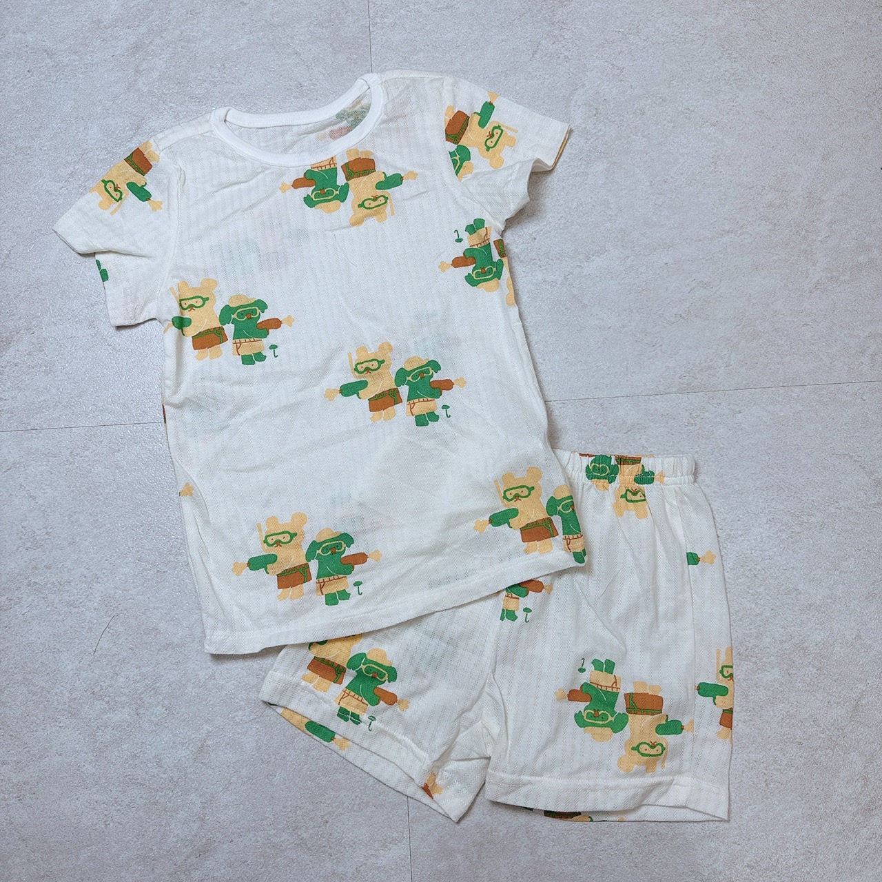 Bộ cotton giấy vải dư Hàn nhiều hình cho bé size 80 - 130