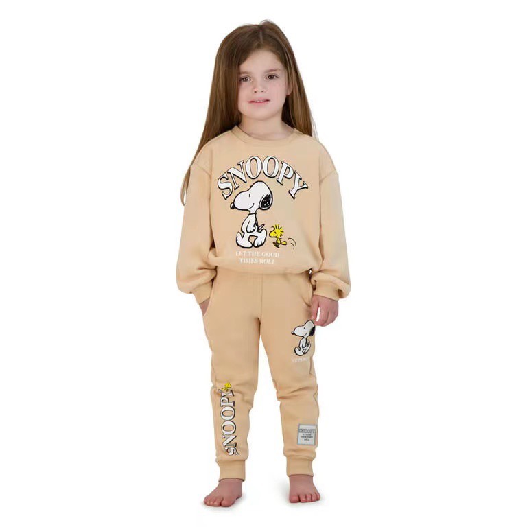 Bộ nỉ bông Disney Juniors nhiều hình dòng Nhí size 12m - 5y