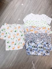 Bộ pyjama khuy dọc Moimolpi vải dư BT