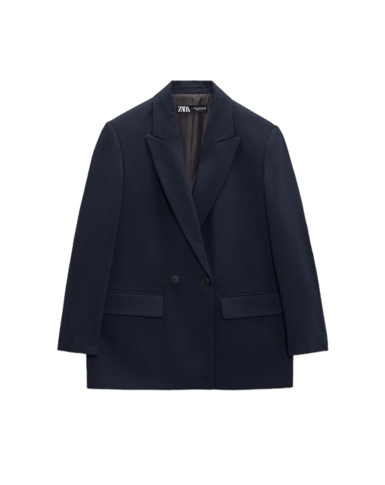 Áo khoác Blazer Zara cho Mẹ 2 màu Navy / Rêu size XS / S