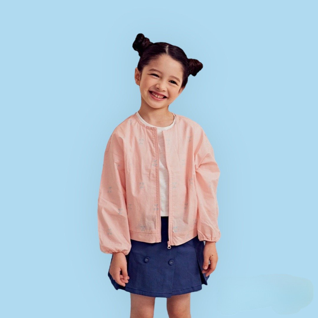 Áo khoác nhẹ vải thô Toto Heros 2 màu BTBG size 100 - 150