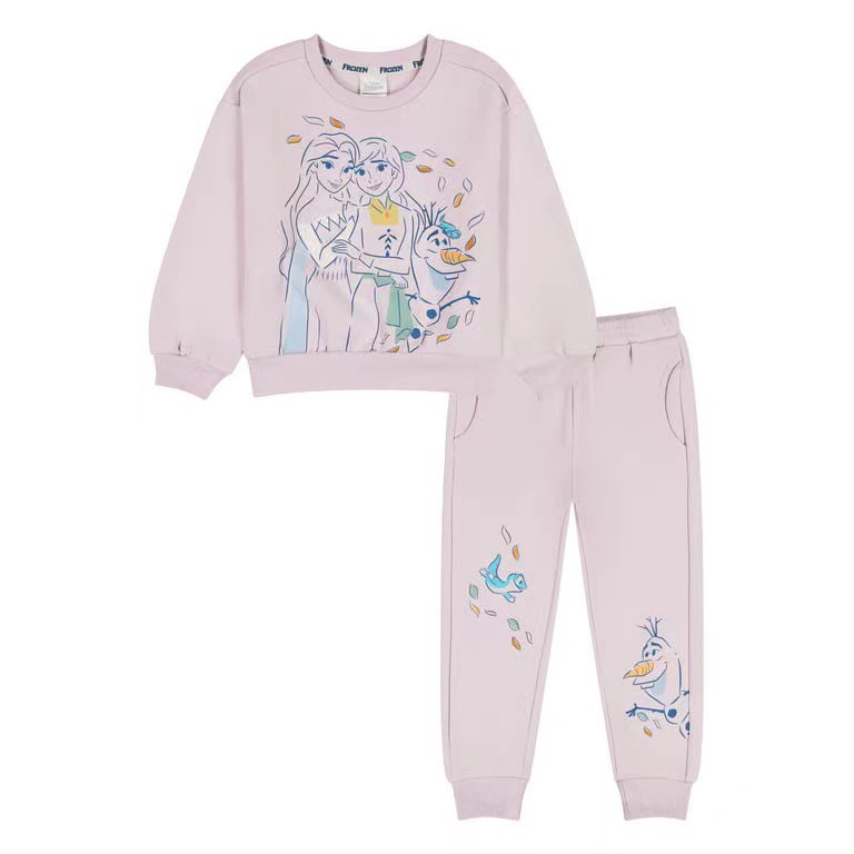 Bộ nỉ bông Disney Juniors nhiều hình dòng Nhí size 12m - 5y