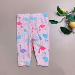 Quần legging lửng carter -Hồng hạc