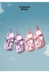 Sục nhựa Mario hoạ tiết kuromi, melody bé gái
