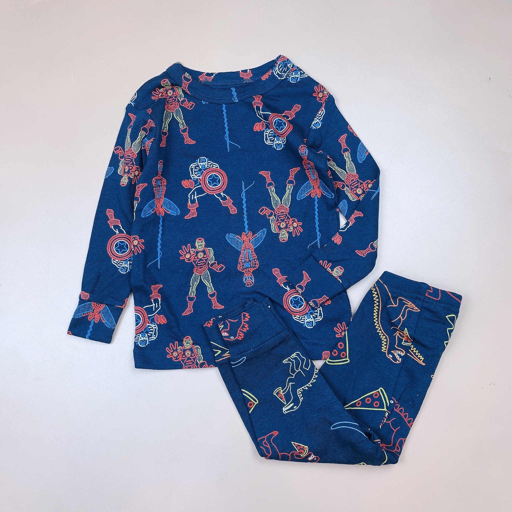Bộ cotton BabyGap BT - nhiều hình Marvel size 12m - 5y