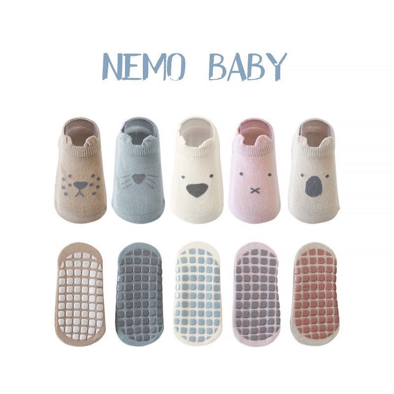 Tất ngắn cổ Nemo Baby chống trượt hình thú