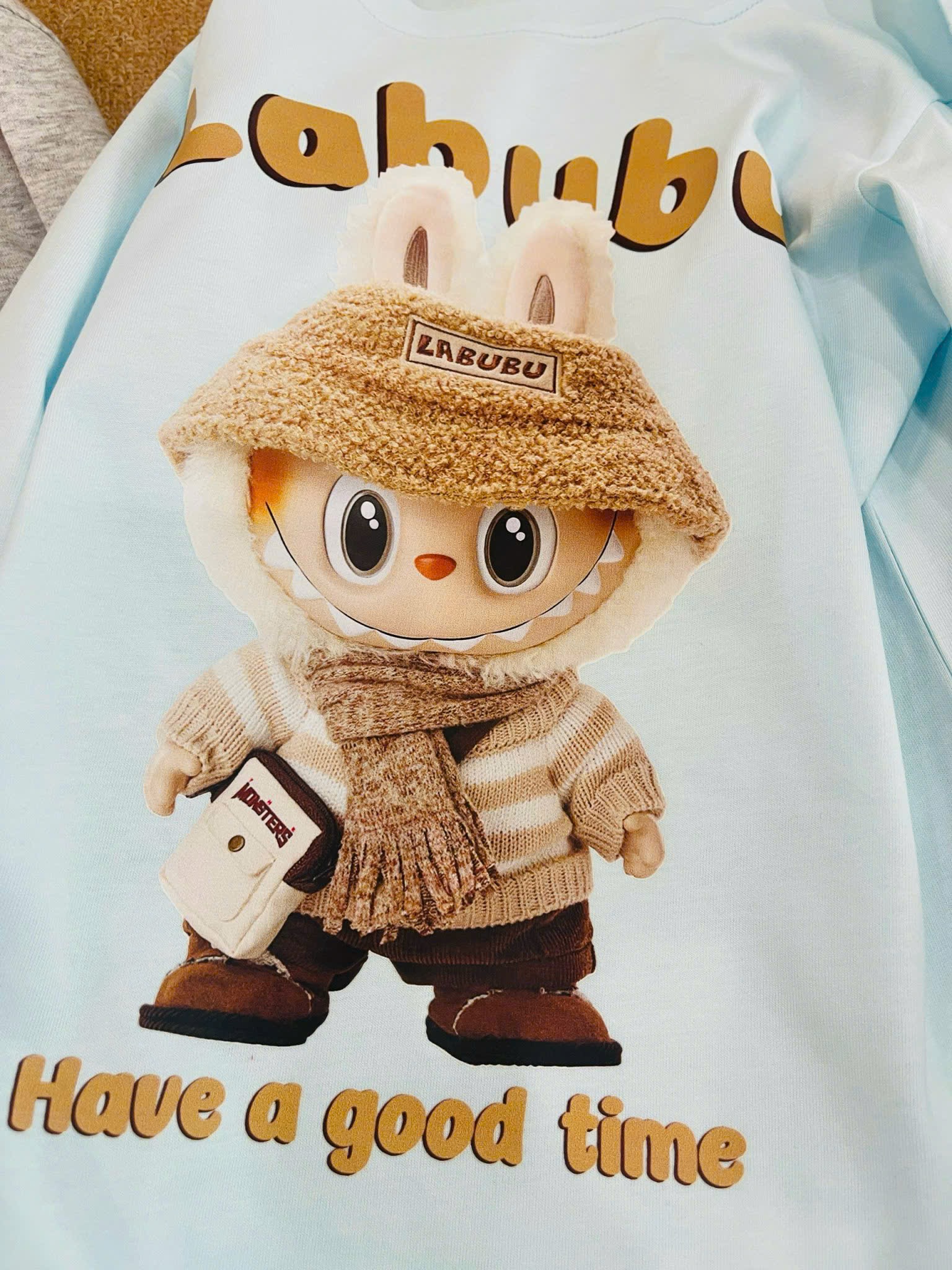 Bộ cotton HM vải dư dòng nhiều hình LABUBU / KUROMI size 2 - 12y